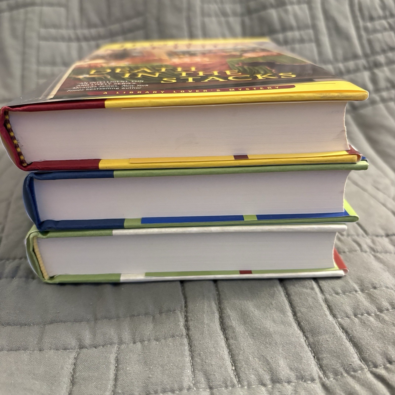 Lot of 3, Jenn McKinlay, Library Lover’s Mystery Cozy Mystery, Hardcover
