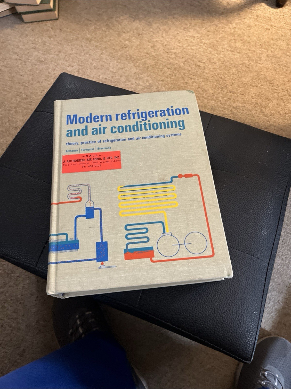 VINTAGE! 1968 Modern Refrigeration & Air Conditioning – 1120 Page Hardcover Book
