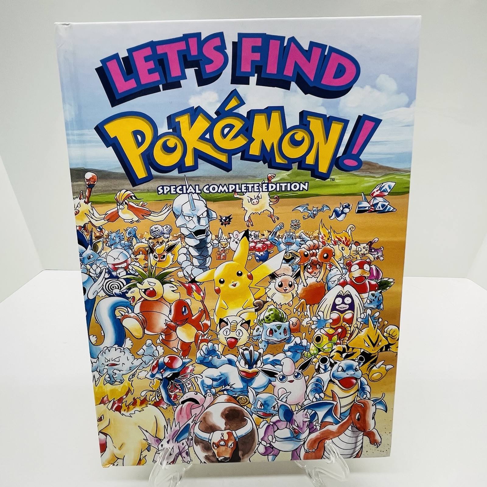 Let’s Find Pokemon! Special Complete Edition 2017 First Edition Hardcover – NEW