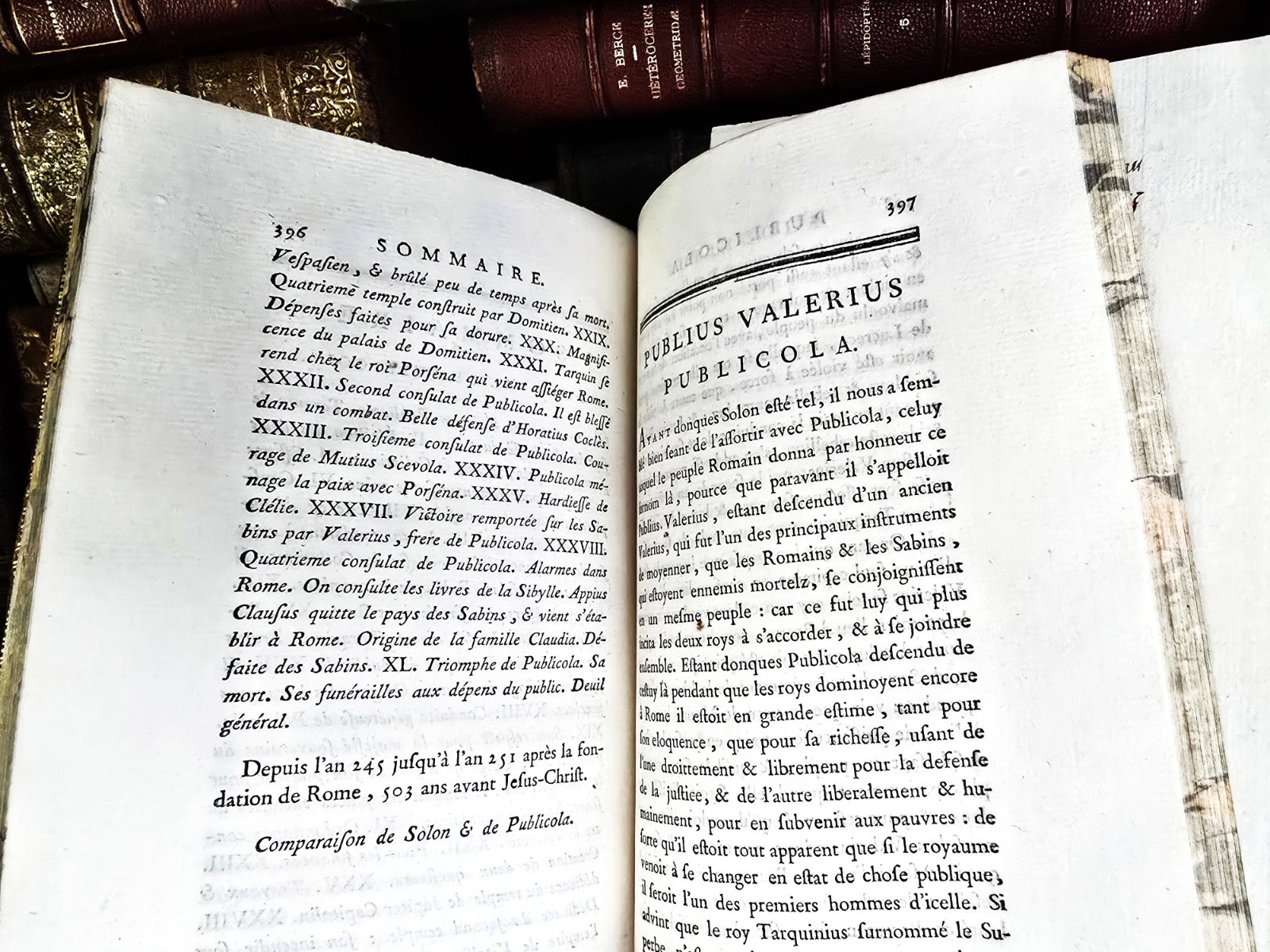 1783 – Lives of Illustrious Men by Plutarch – Theseus, Romulus, Lycurgus, Solon