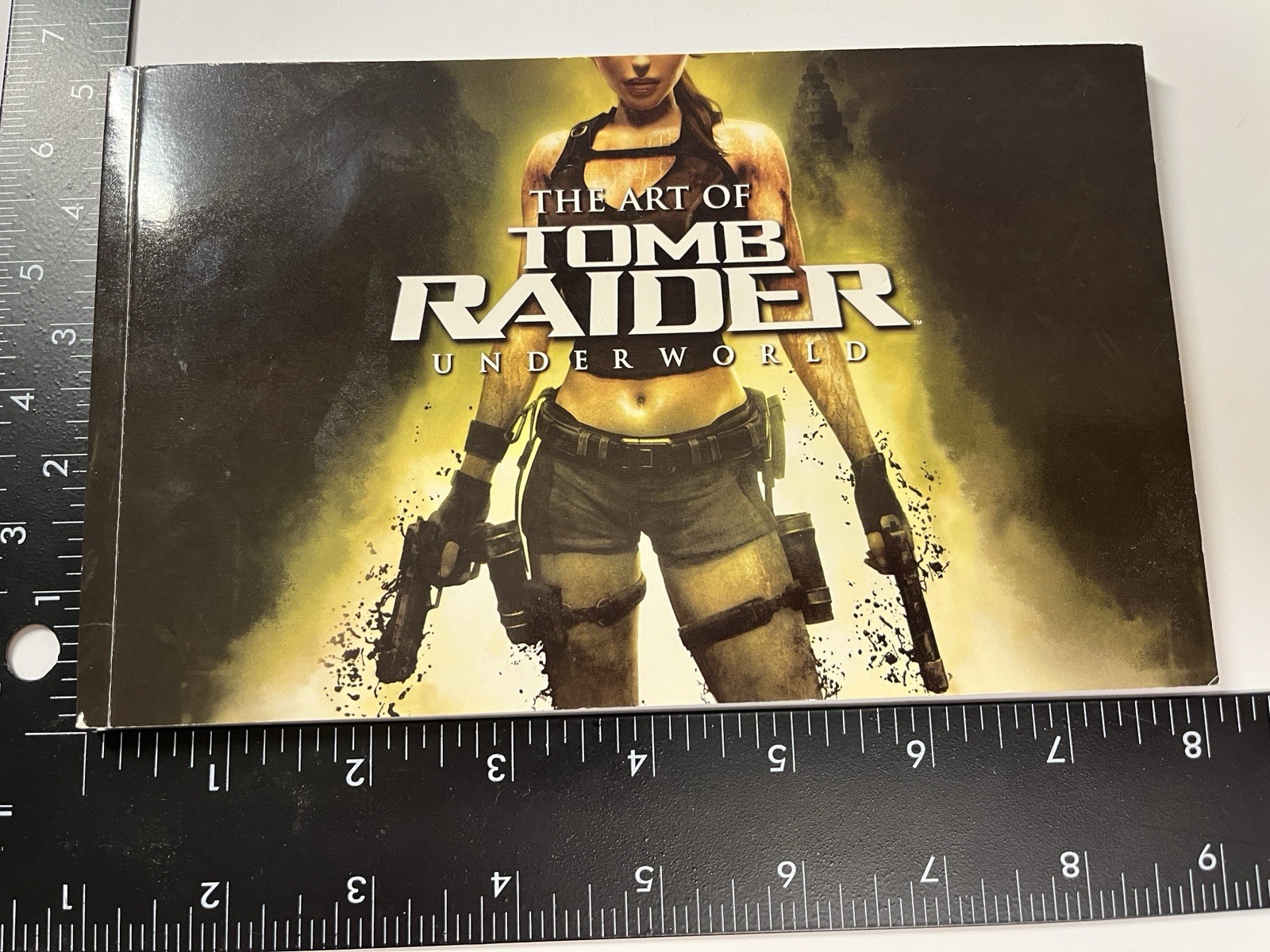 The Art Of Tomb Raider Underworld 2009 Warner Bros Official Art Book 35 Pages