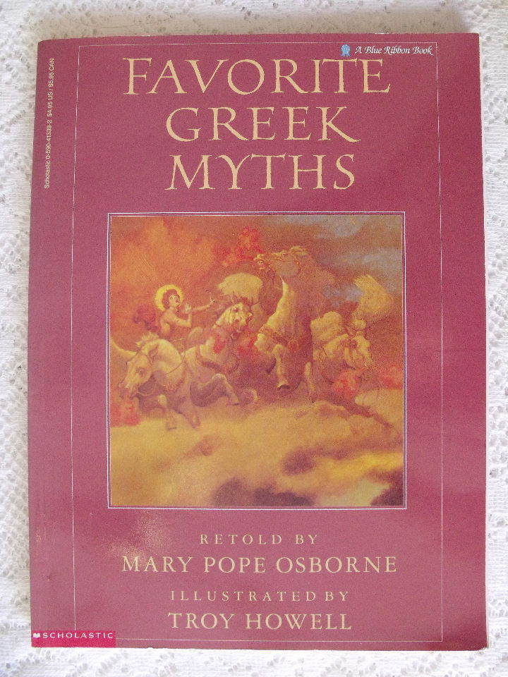 Favorite Greek Myths by Mary Pope Osborne (1988, Paperback)