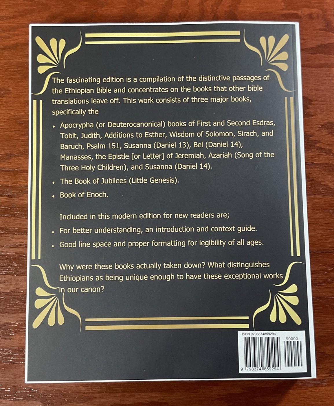 Ethiopian Bible Complete Apocrypha (Annotated)