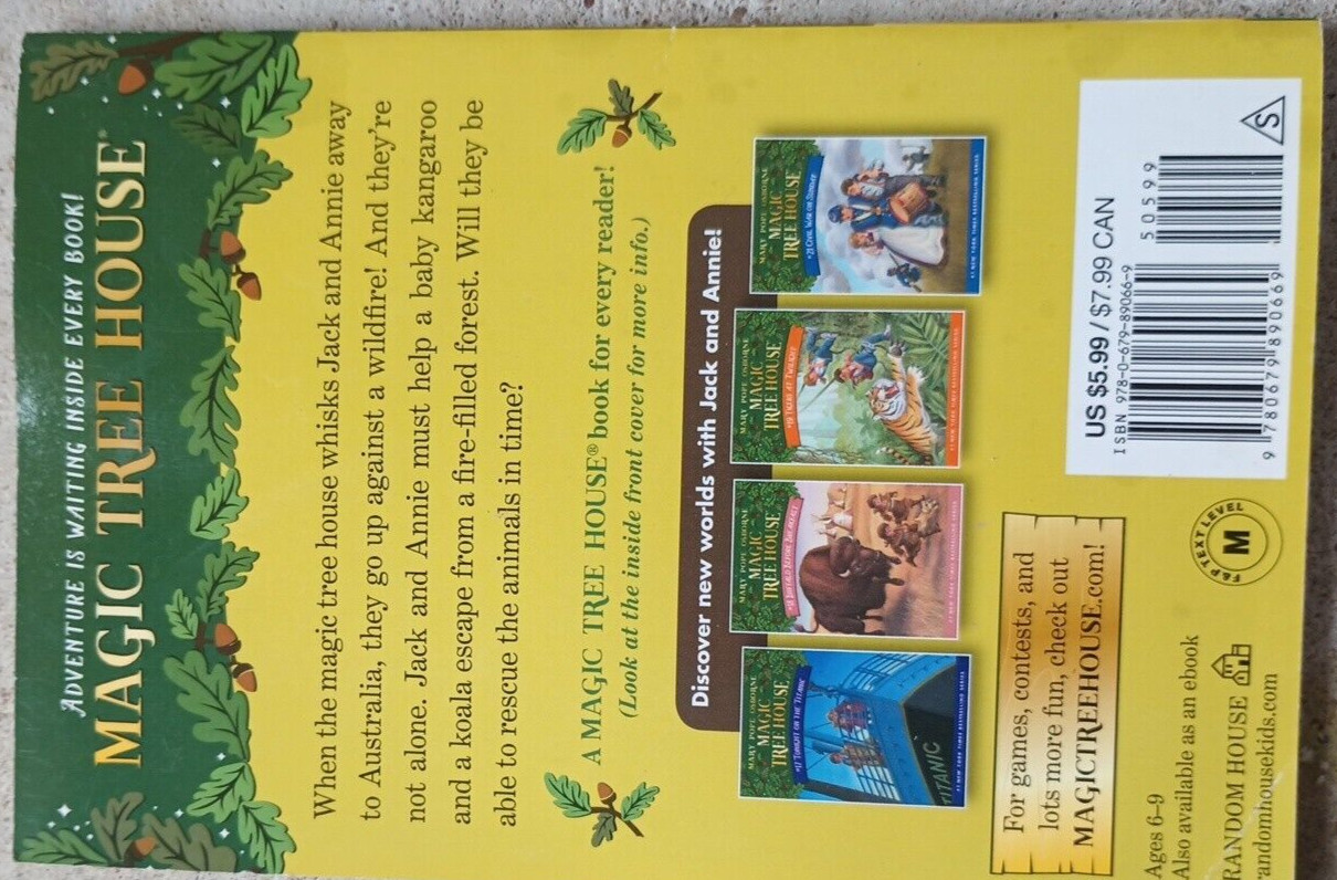MAGIC TREE HOUSE BOOKS LOT OF 5 KIDS CHAPTER BOOK #2 3 4 16 20 MARY POPE OSBORN
