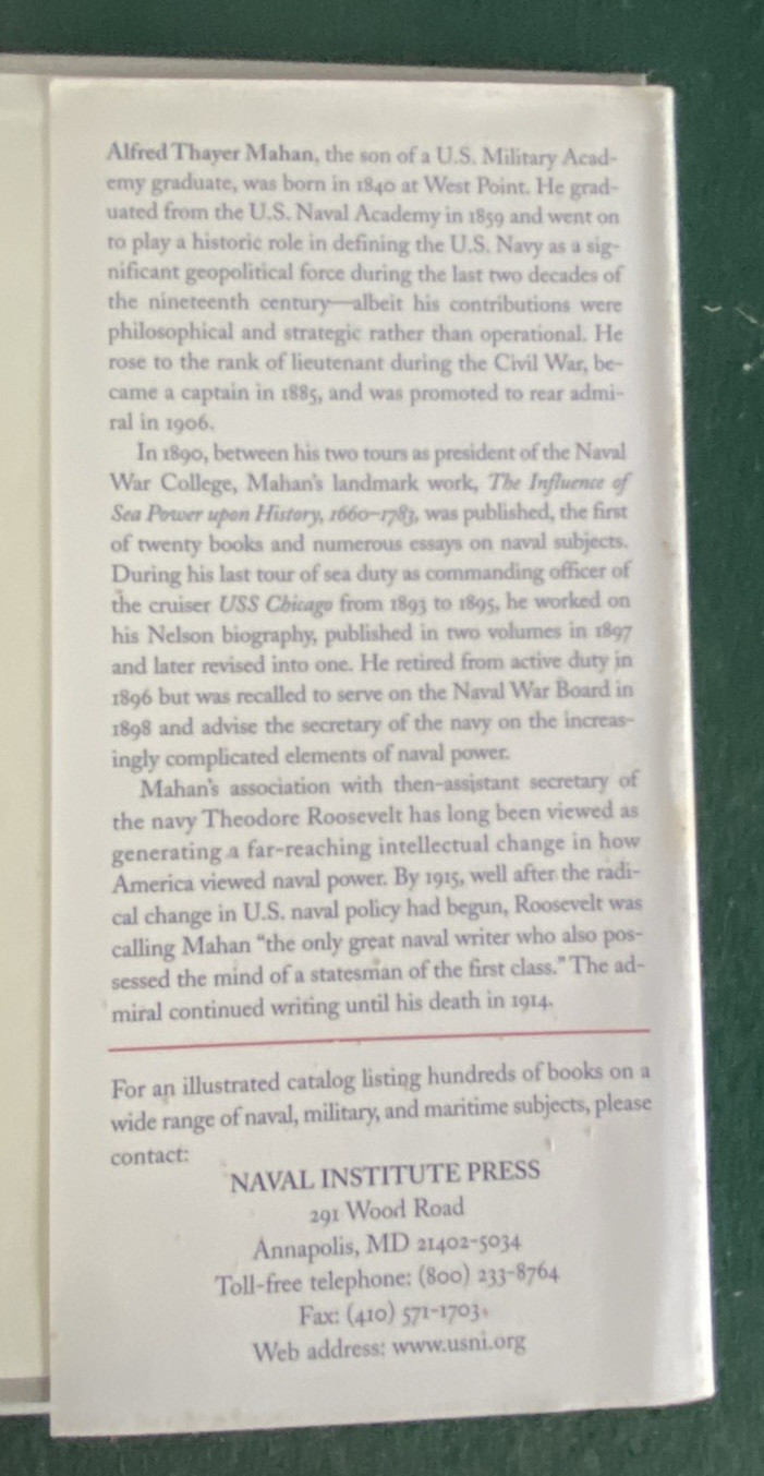 Life of Nelson: The Embodiment of the Sea Power of Great Britian by Alfred Mahan