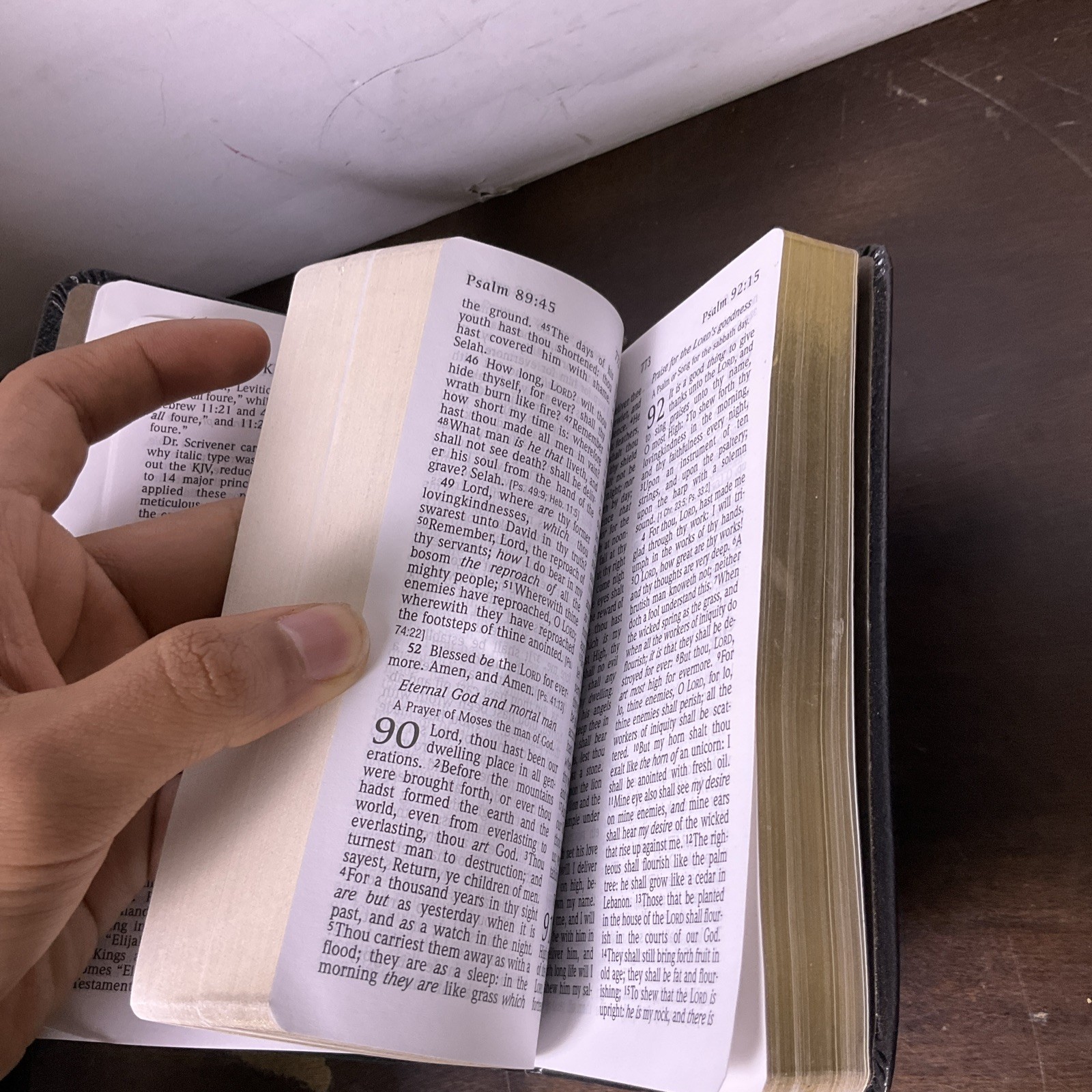 Holy Bible KJV Reference Edition Hendrickson Bibles