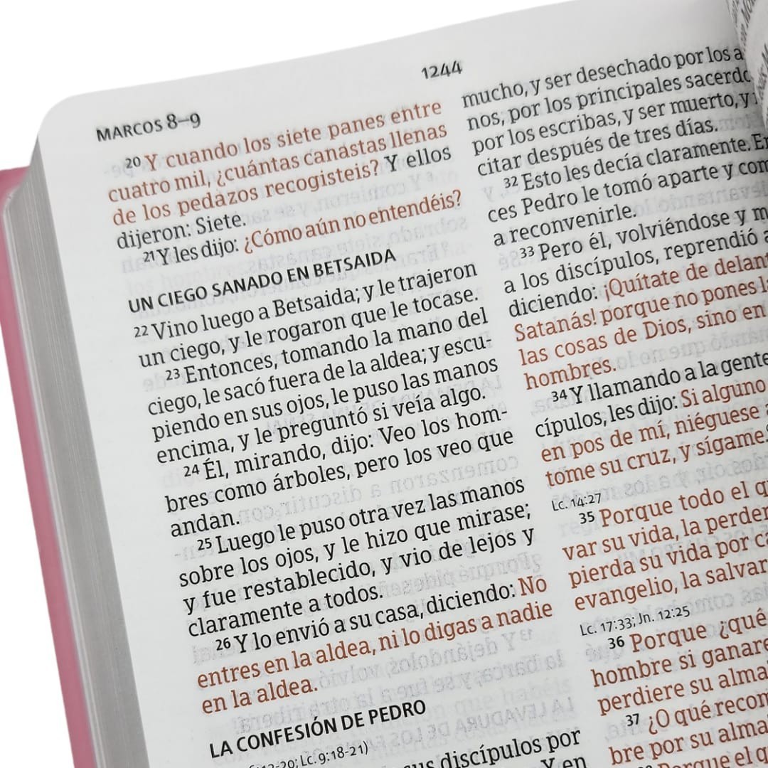 Biblia letra grande tamaño manual reina valera 1960 vinyl letra 12 puntos