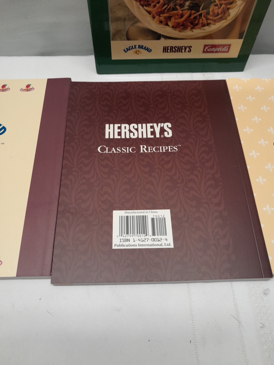 Classic Recipes Cookbook Collection 3 Book Set Hershey Eagle Brand & Campbell’s
