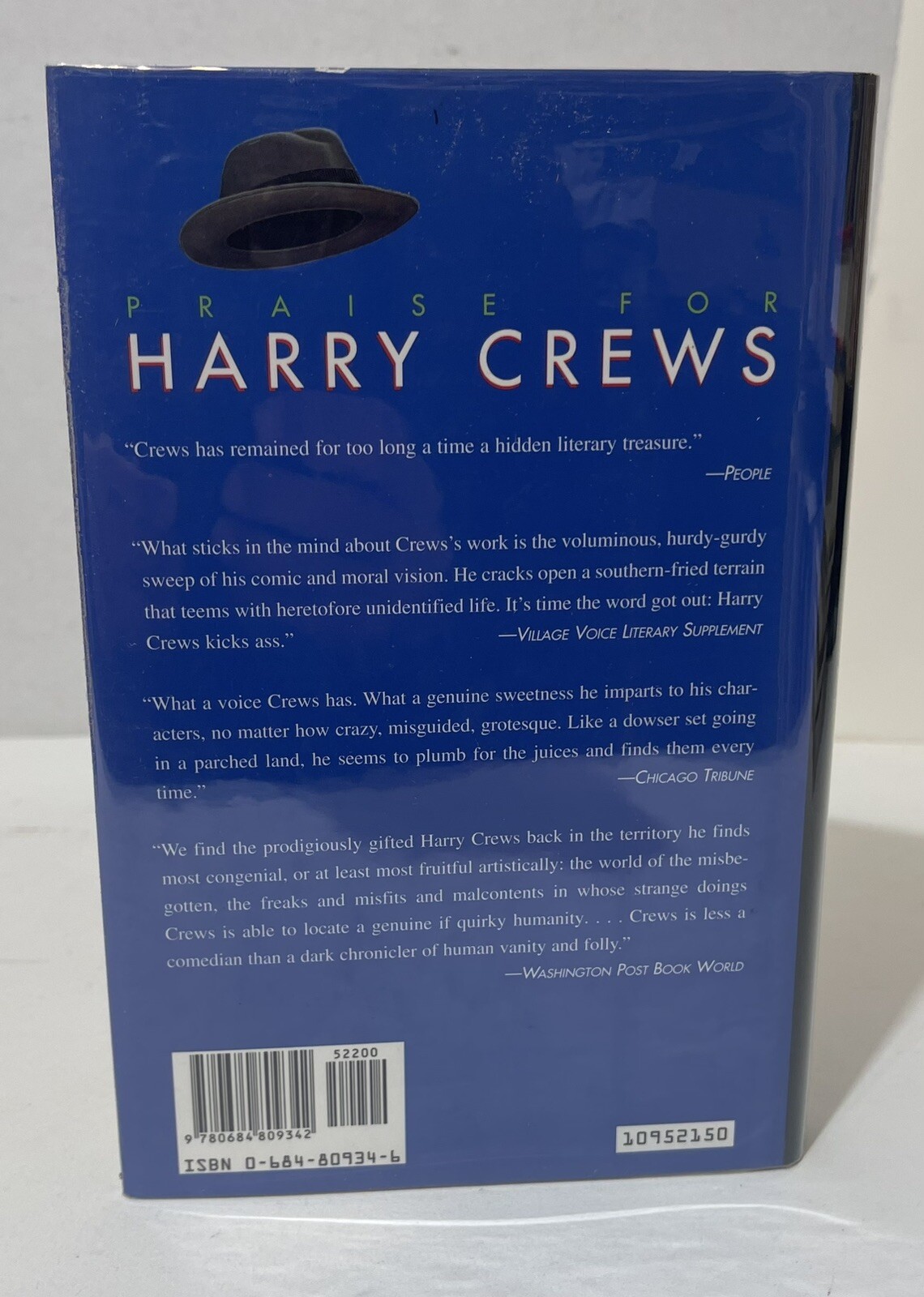 The Mulching of America By Harry Crews Signed First Edition HCDJ 1995