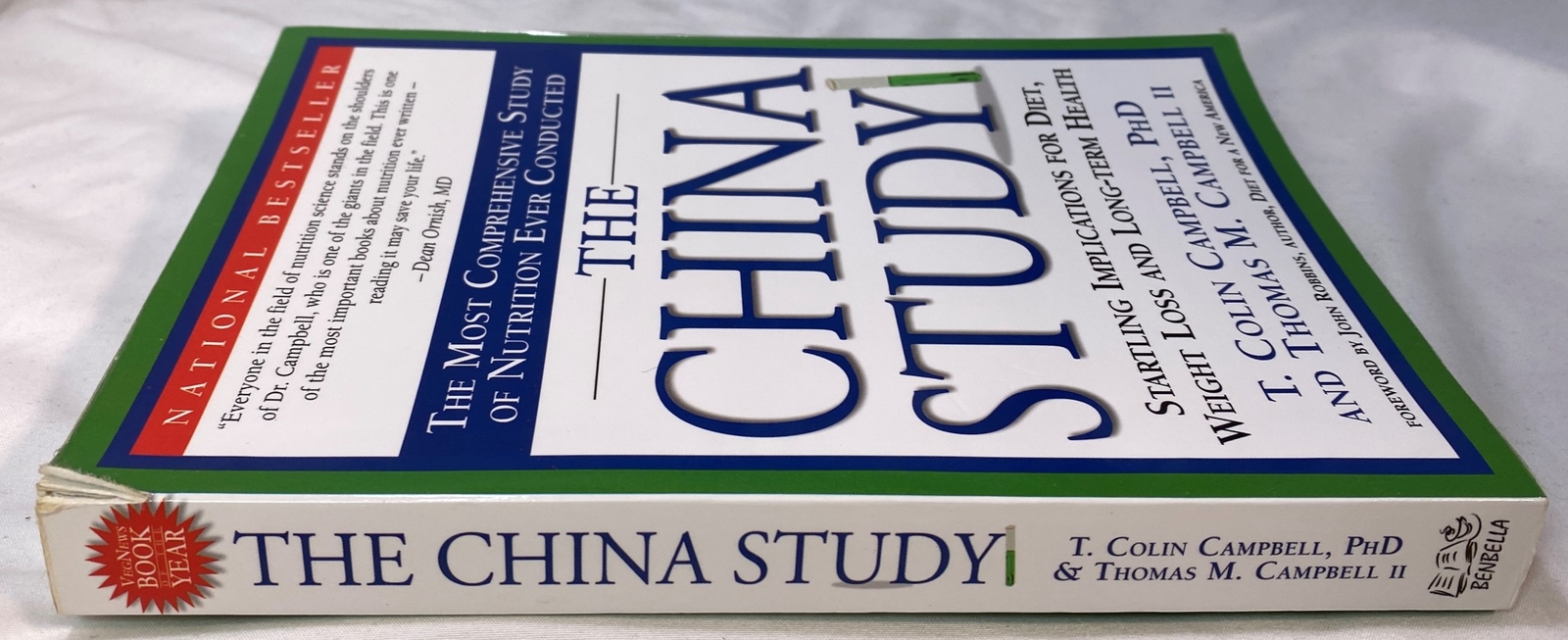 The China Study by T. Colin Campbell Ph.D. (2006, Paperback)