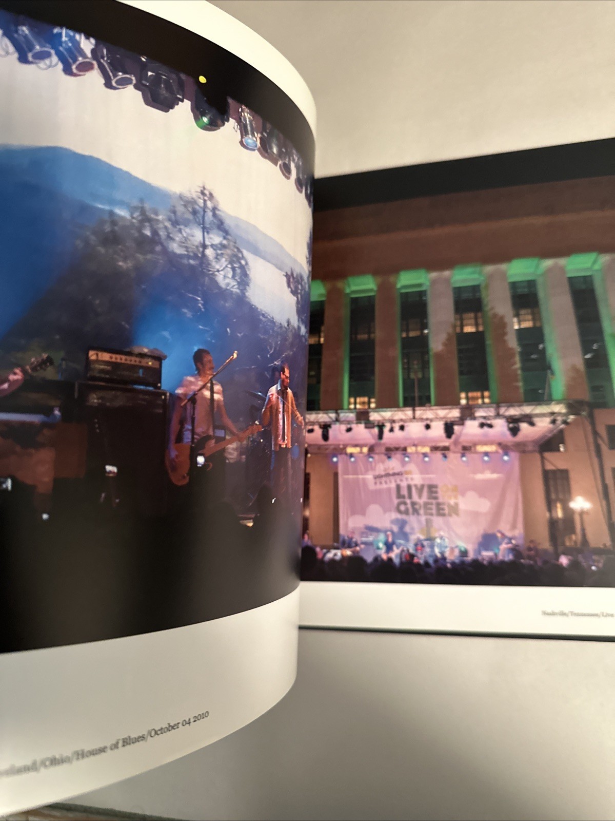RARE Band Of Horses 2010 Tour Book Custom HC Blurb Christopher Wilson