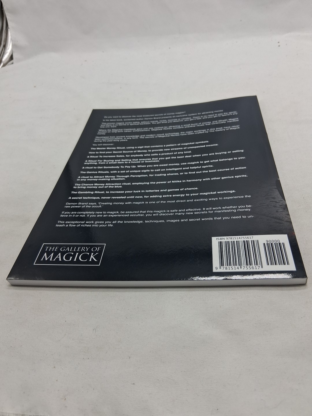 Magickal Riches: Occult Rituals For Manifesting Money by Brand, Damon