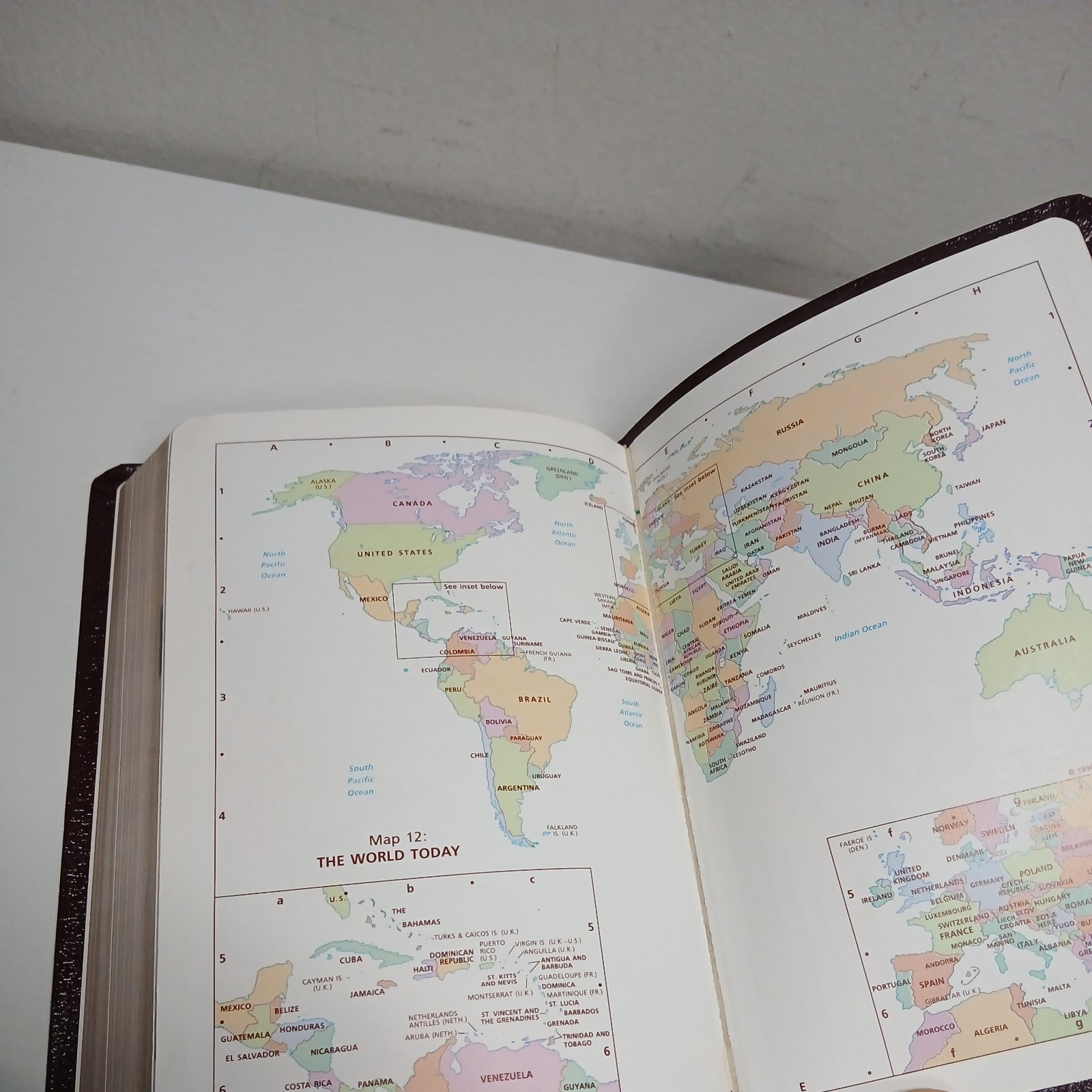The Student Bible New International Version 1996 Edition Burgundy Bonded Leather