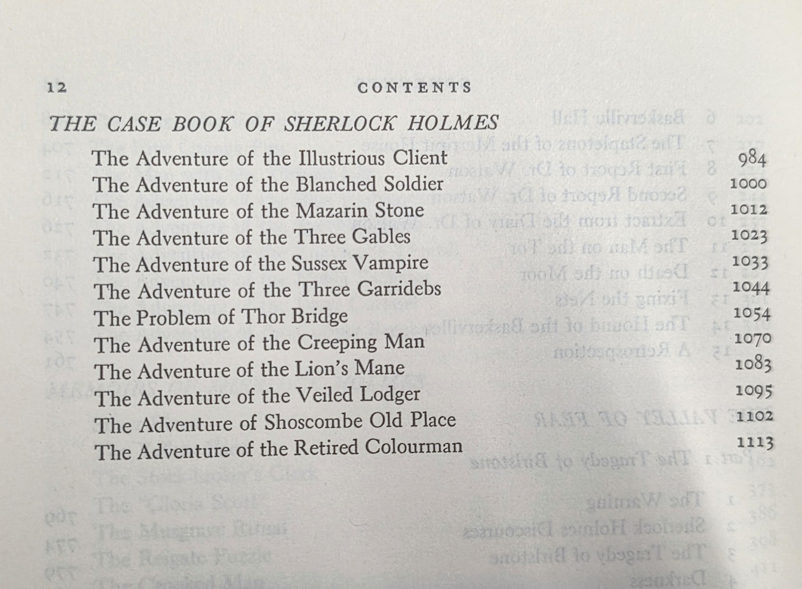 The Complete Sherlock Holmes 1930 Doubleday with Book Marker