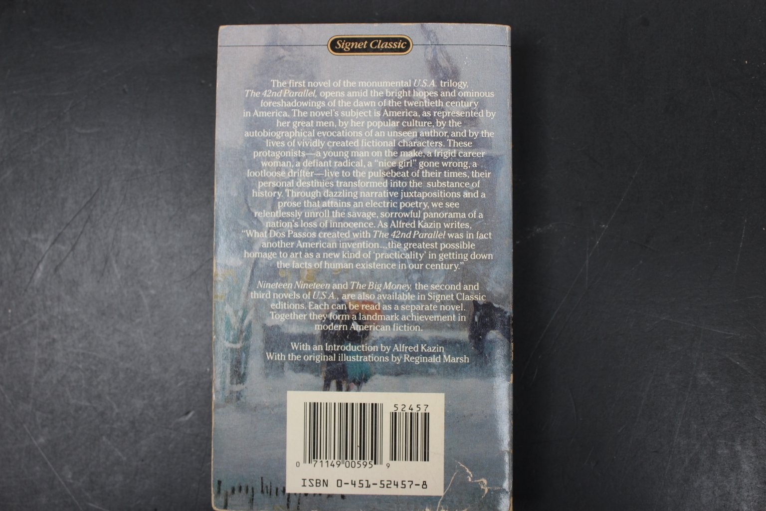 The 42nd Parallel John Dos Passos Signet Classic USA Trilogy Literature 1979 PB