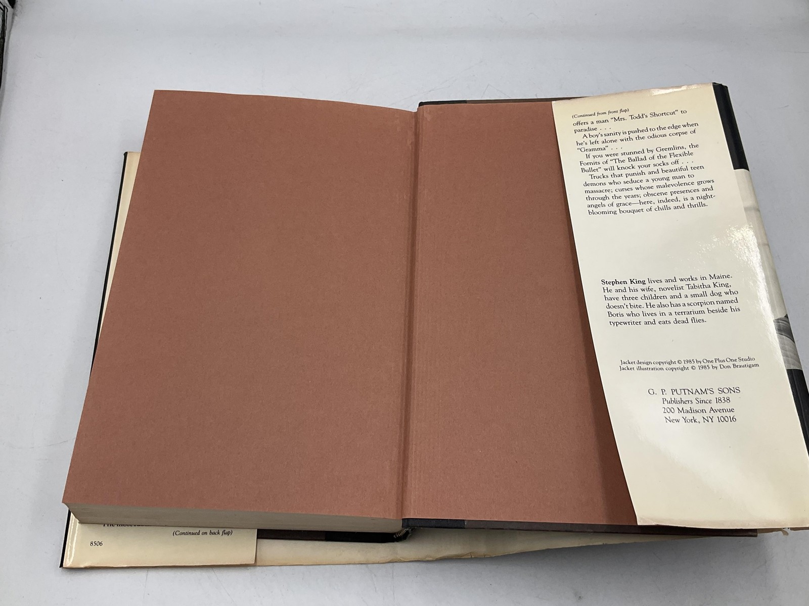 SKELETON CREW Stephen King 1985 First Edition Hardcover Putnam