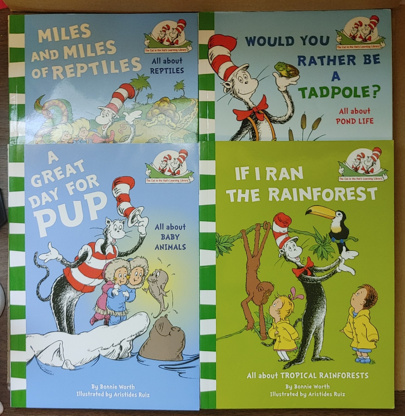Dr Suess Cat in the Hat’s Learning Library Set Lot Of 19 NO DUPLICATES
