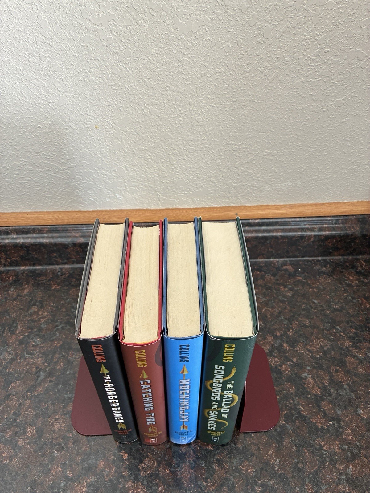 The Hunger Games Trilogy + Songbirds/Snakes – First Edition Hardcovers w/DJs