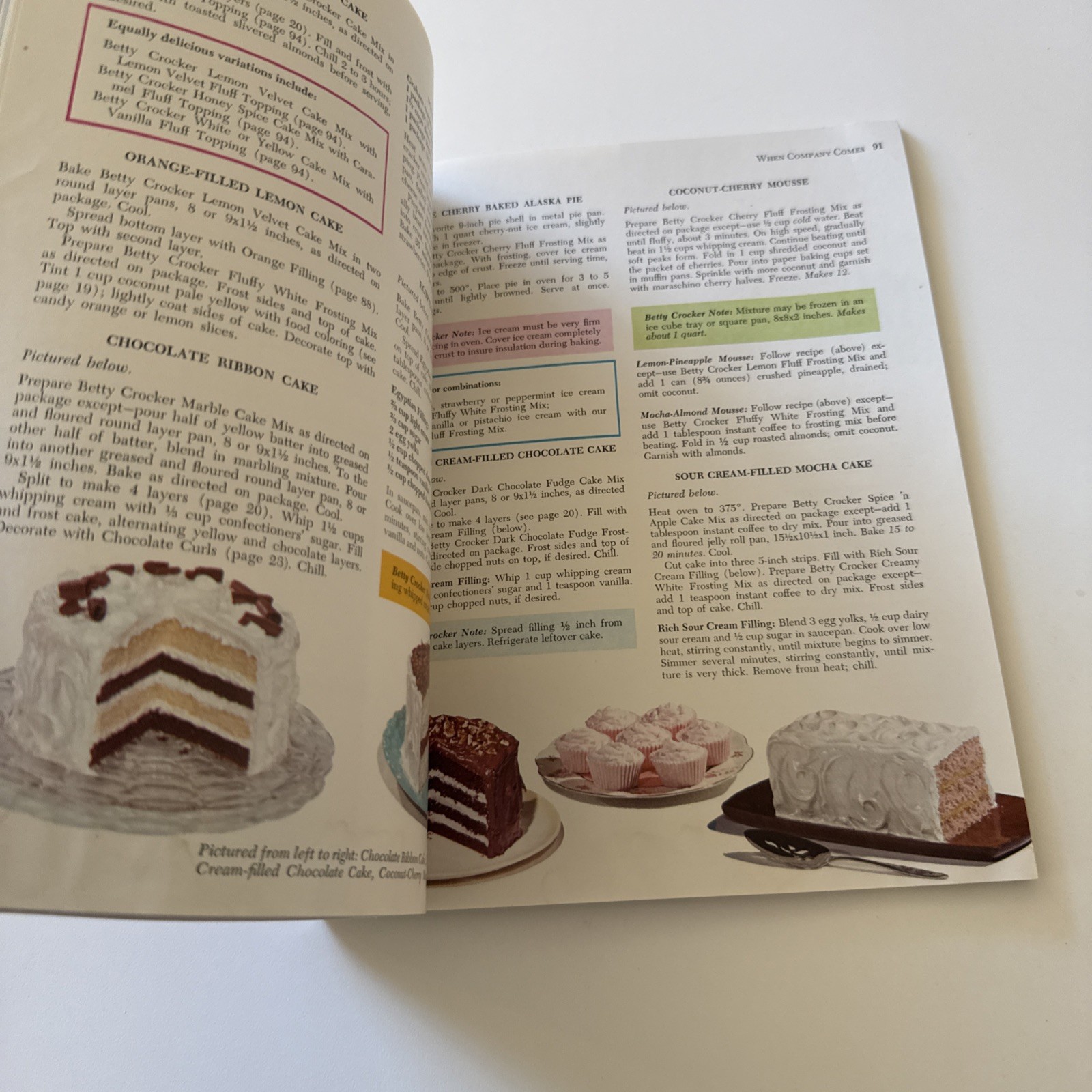 Cake & Frosting Mix Cookbook – Betty Crocker – 1966 – 1st Edition