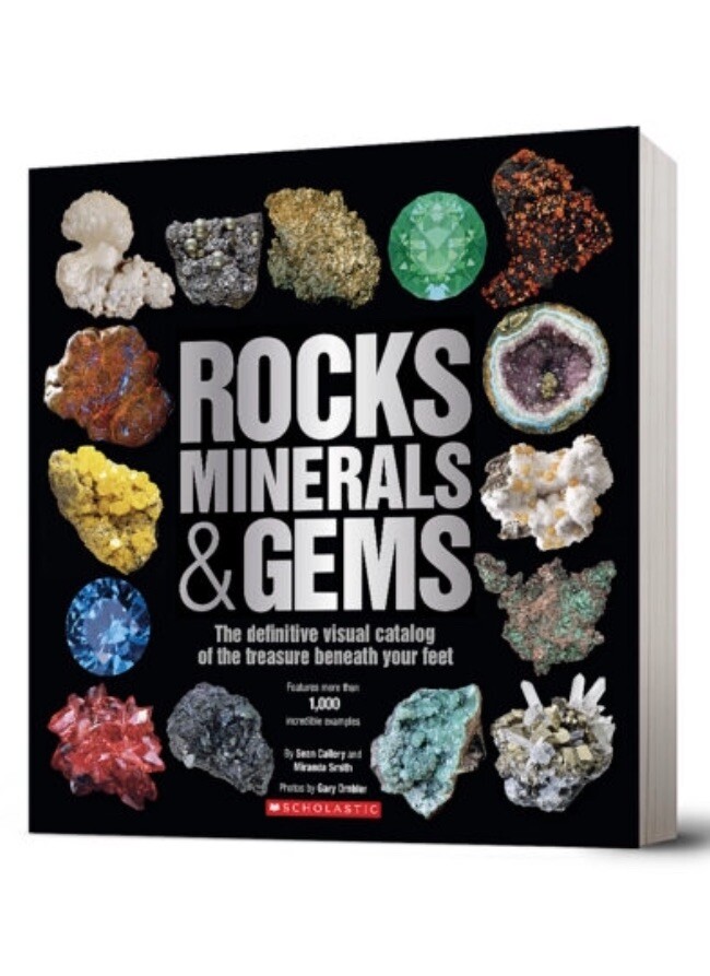 Rocks, Minerals & Gems Hardcover Sean, Smith Miranda Callery VGC