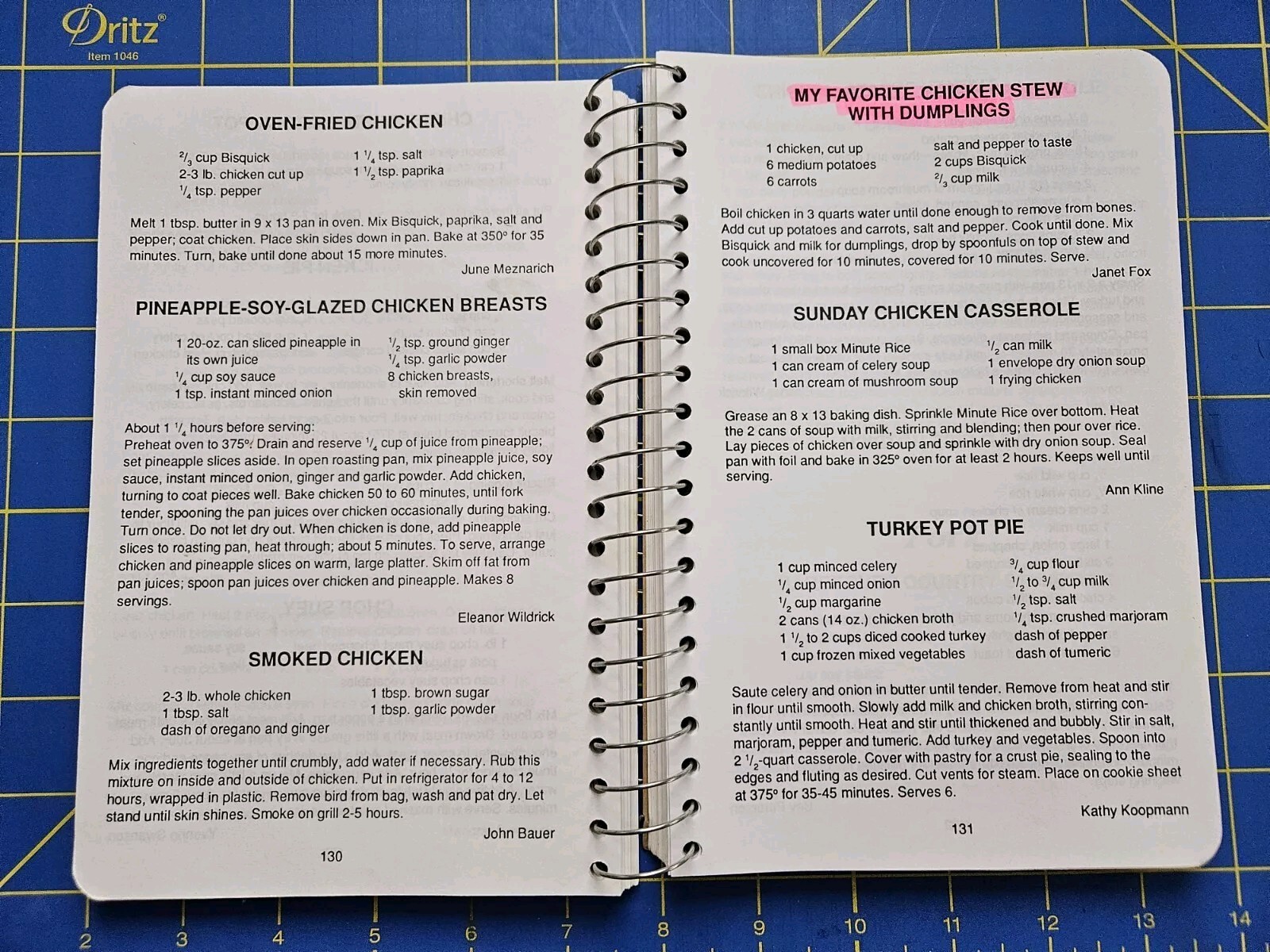 St. Mary’s Parish Cookbook Volume II 1989 Altoona WI Wisconsin Spiral 312 Pages