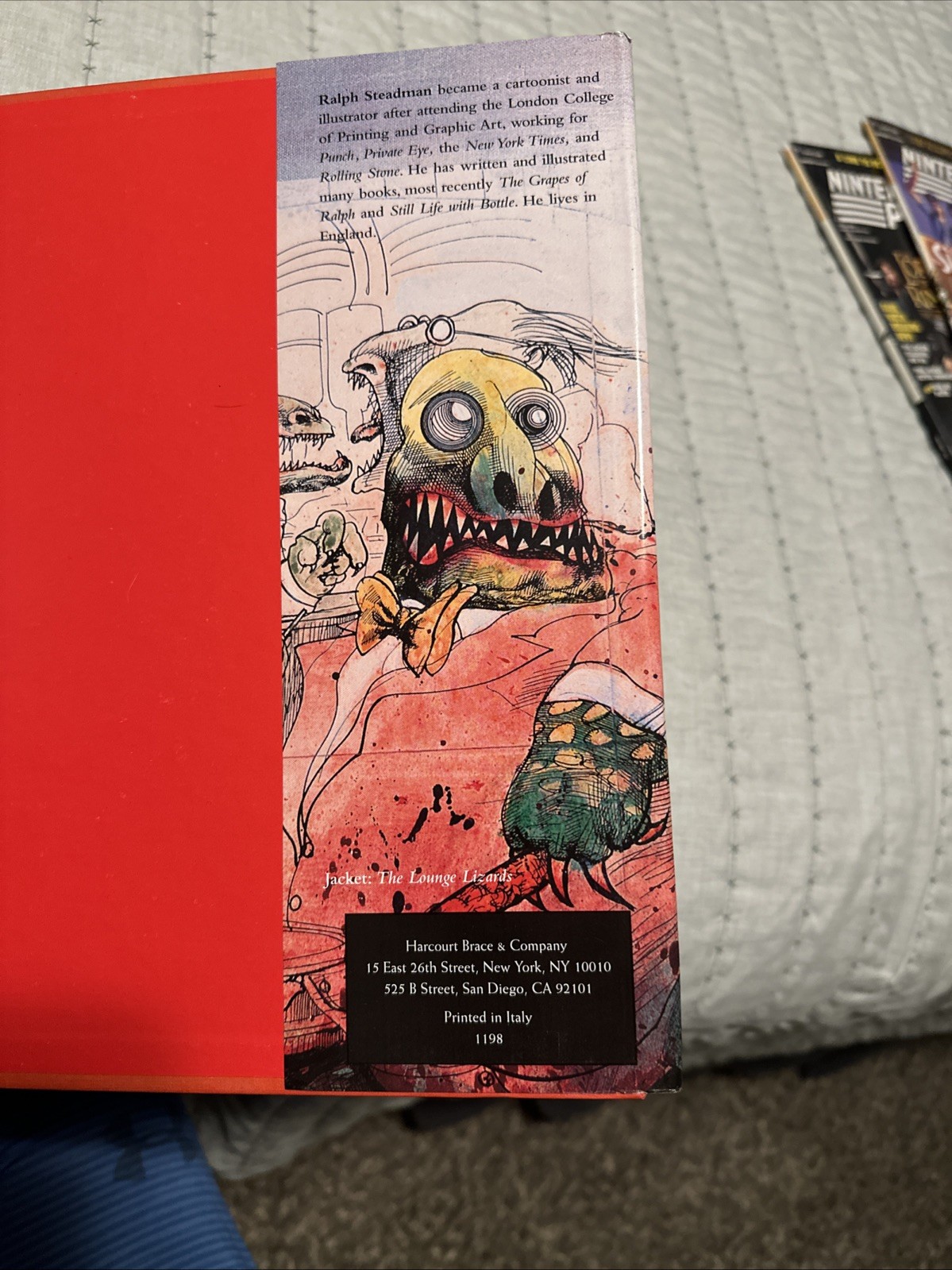 Gonzo : The Art by Ralph Steadman (1998, Hardcover)