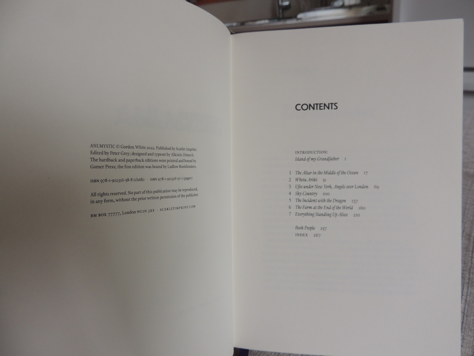 Gordon White Ani.Mystic Encounters With A Living Cosmos Scarlet Imprint Ltd/900