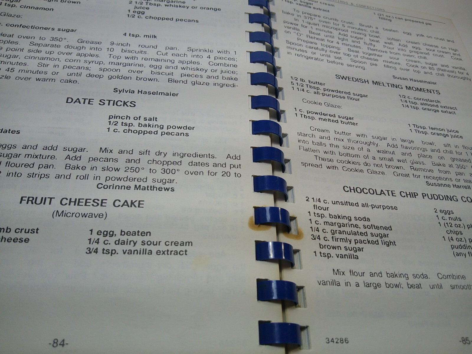 CHERISHED RECIPES MT VERNON UNITED METHODIST CHURCH COOKBOOK OLD SPIRAL SC