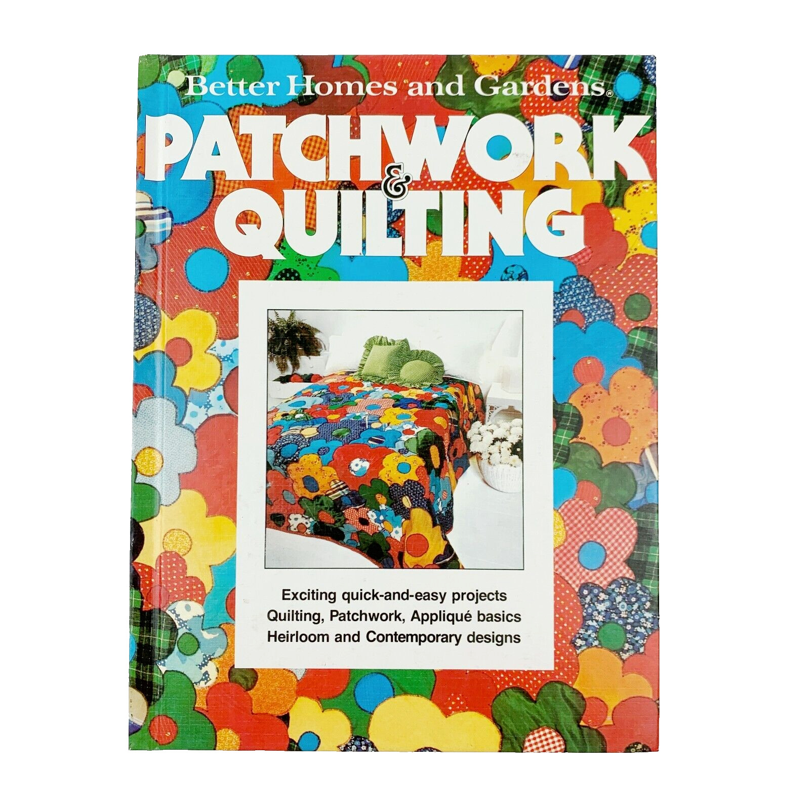 1977 Patchwork And Quilting by Meredith Corp BHG Hardback Vintage Book