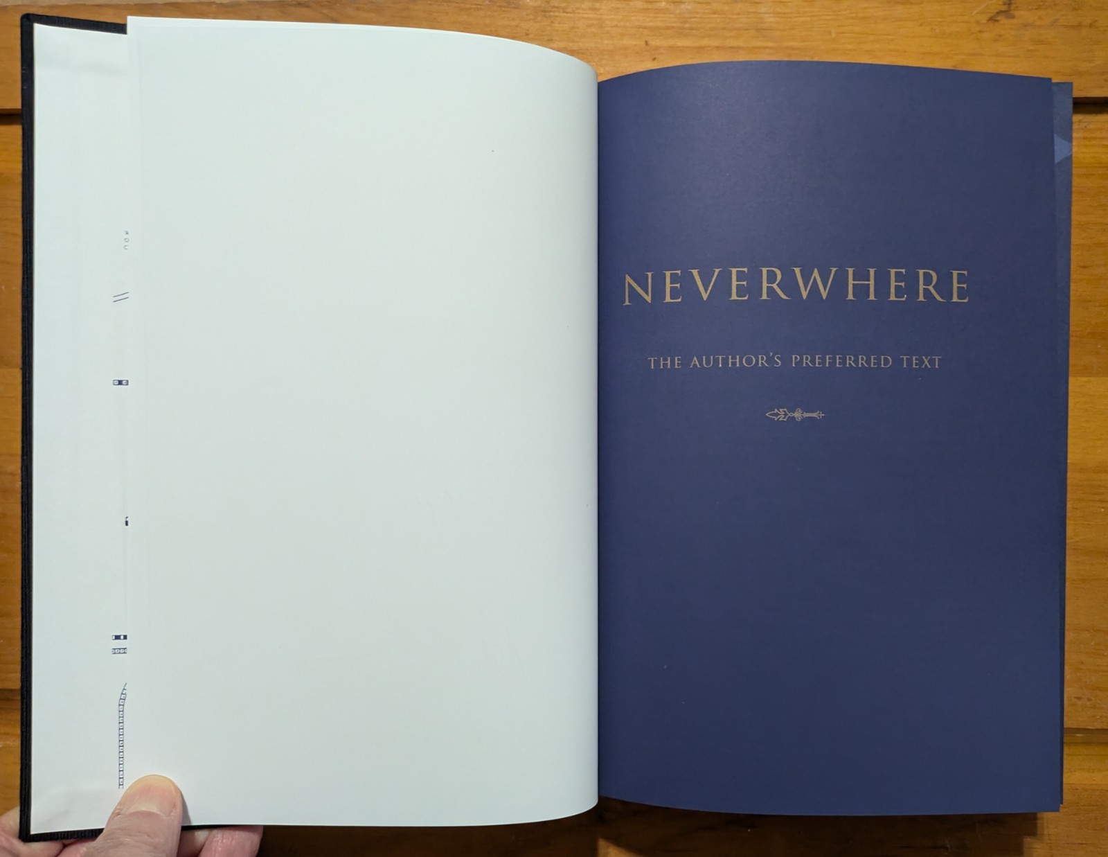 SIGNED: Neverwhere by Neil Gaiman The Author’s Preferred Text Ltd Ed/1st Ed #944