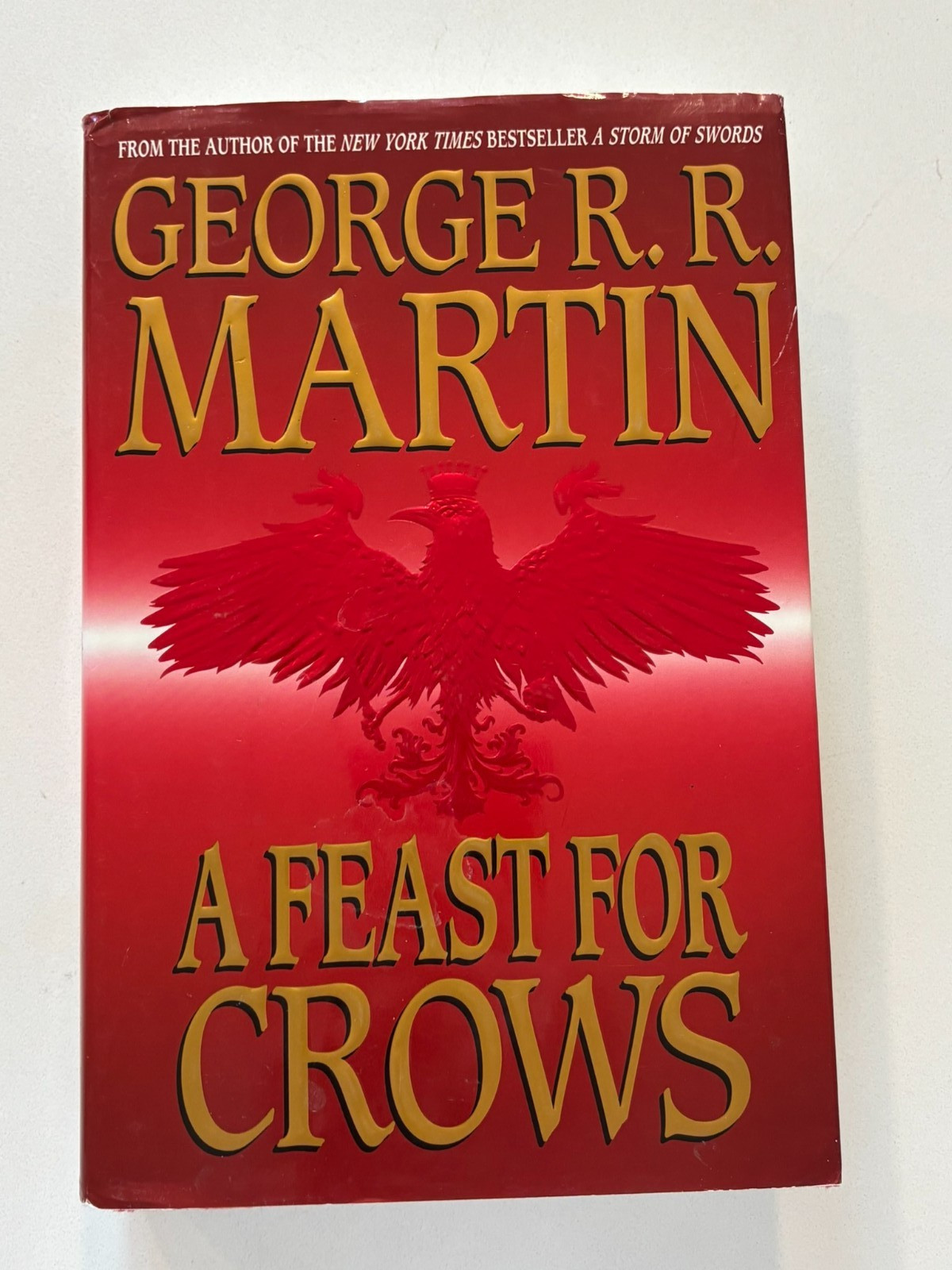 Game of Thr​ones A Feast for Crows 1st/1st George RR Martin 2005 HCDJ Bantam