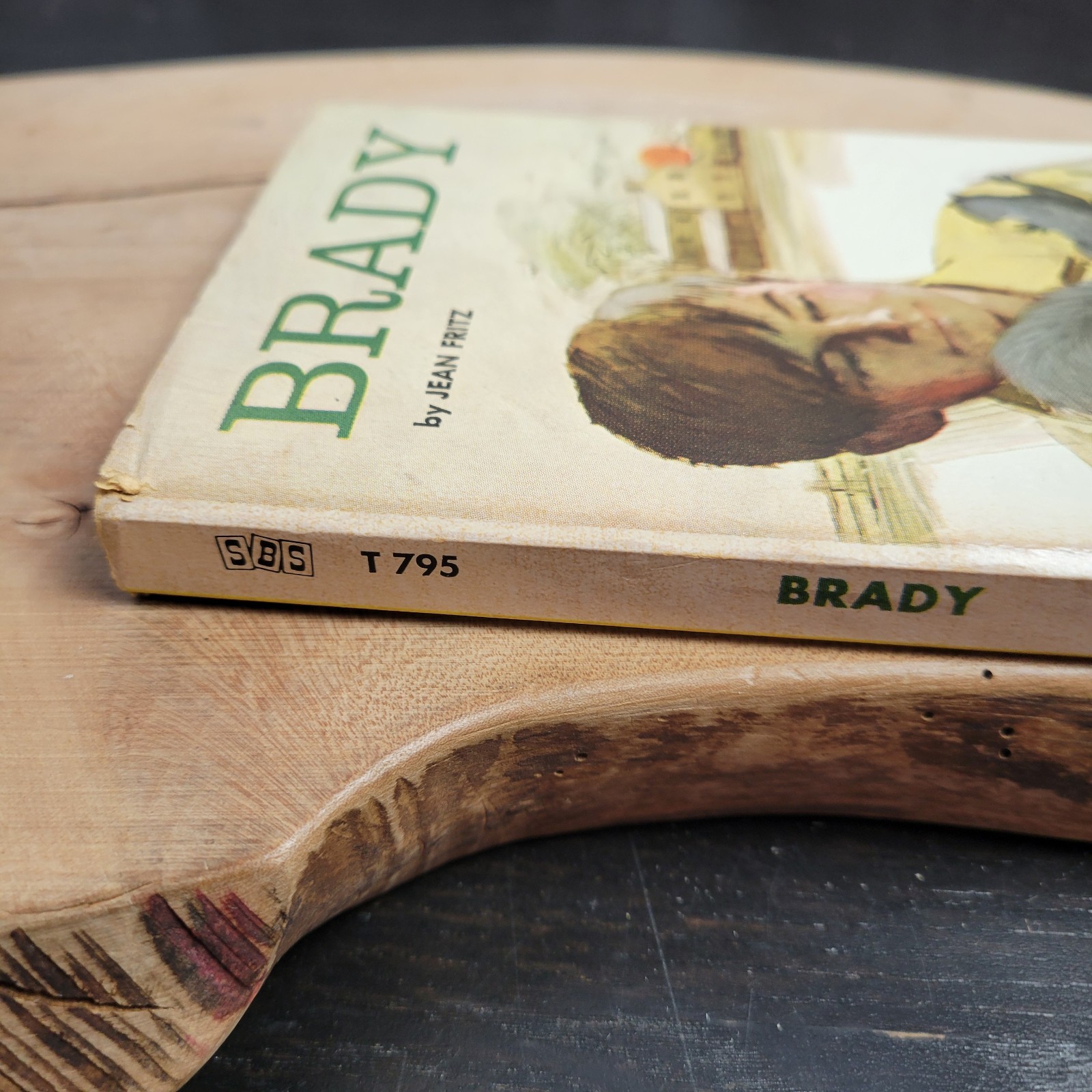 Brady Jean Fritz Scholastic SBS PB 1966 1st Print T795 Underground Railroad