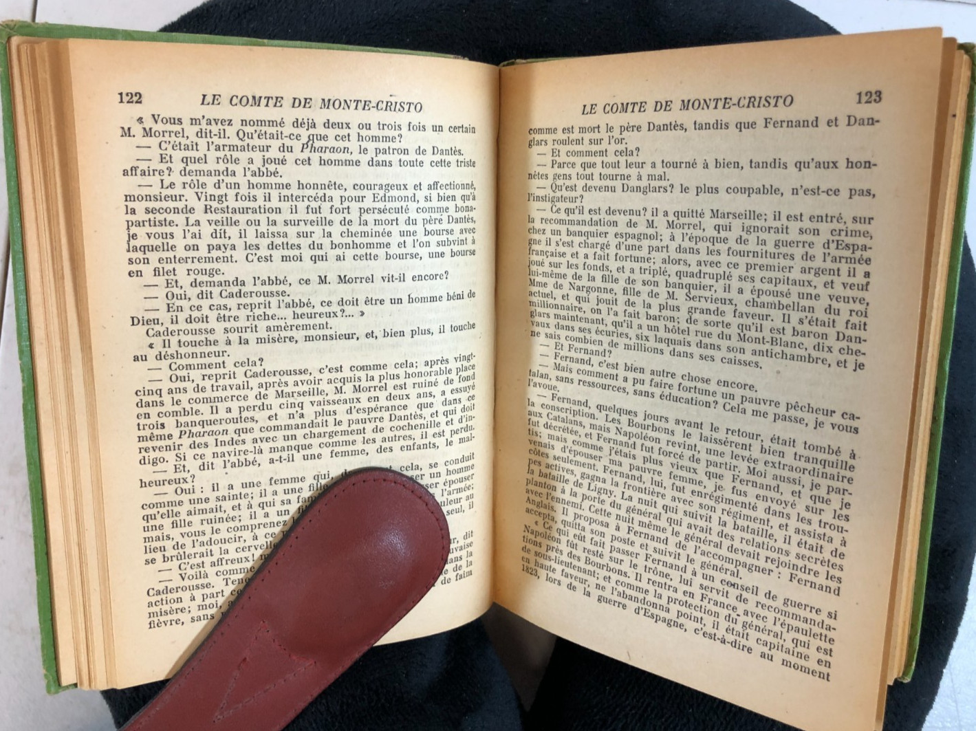 Le Comte de Monte-Cristo, 2 volumes, Dumas, 1938, E-120