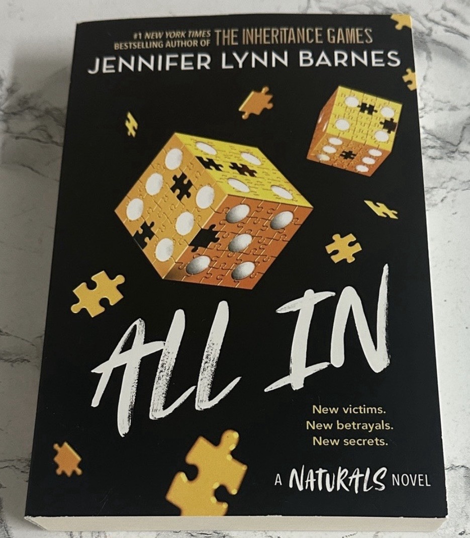 All In by Jennifer Lynn Barnes Paperback Book New