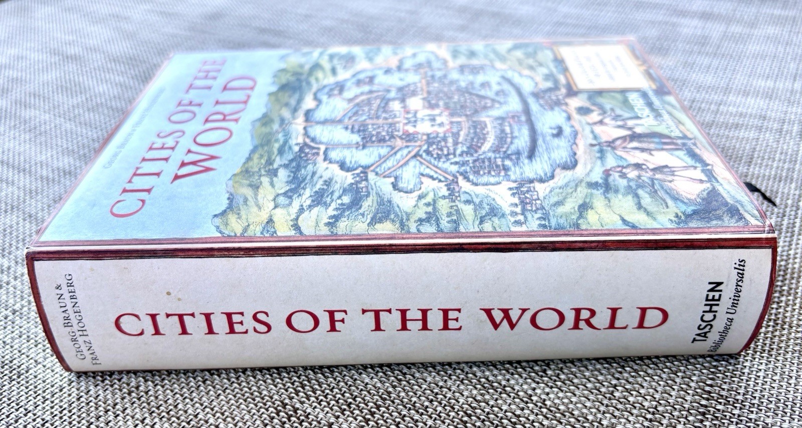 Cities Of The World 230 Colour Plates of 1572-1617 Urban Cartography Taschen VG+