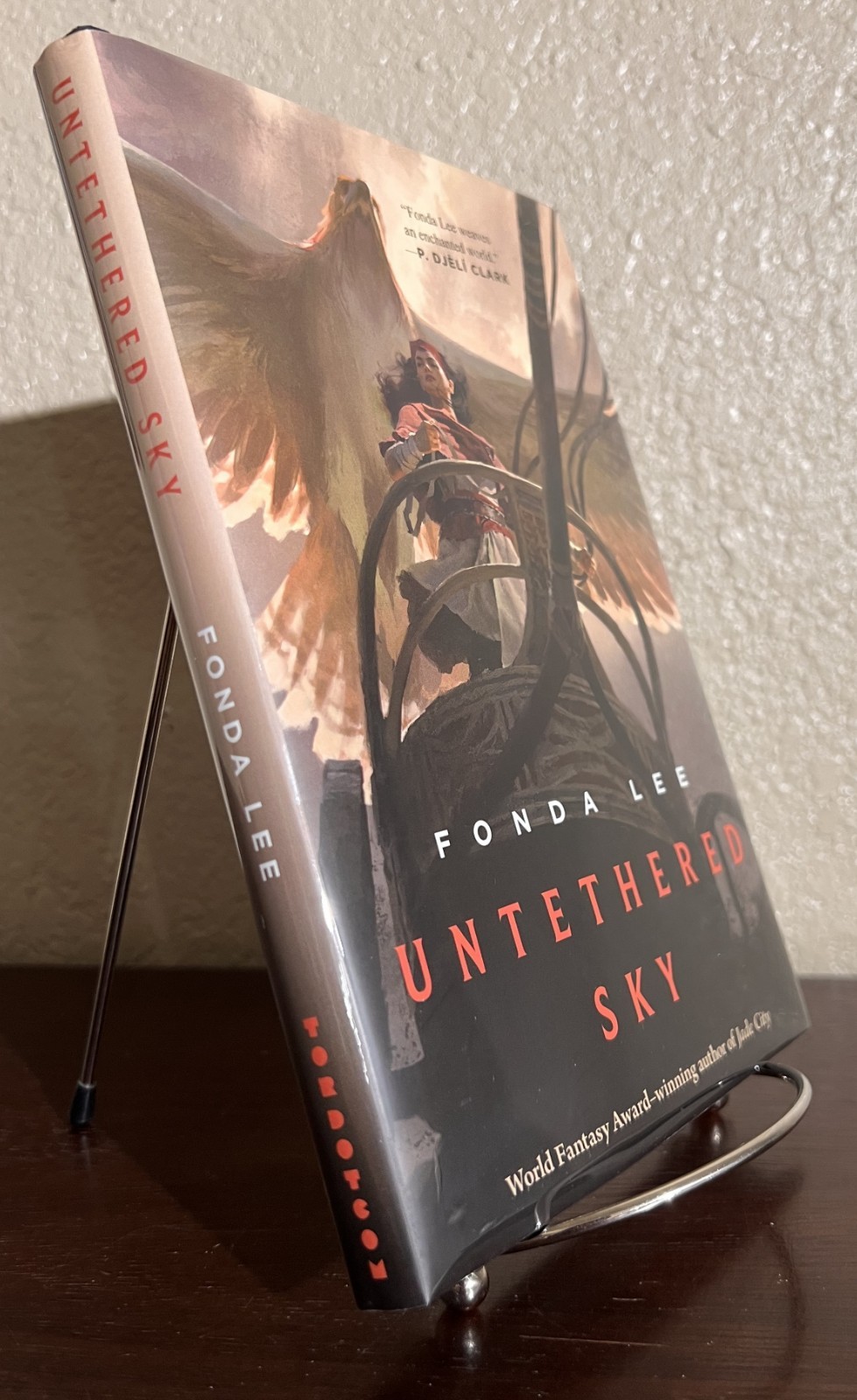 SIGNED ~ UNTETHERED SKY by Fonda Lee (2023, Hardcover) 1st/2nd
