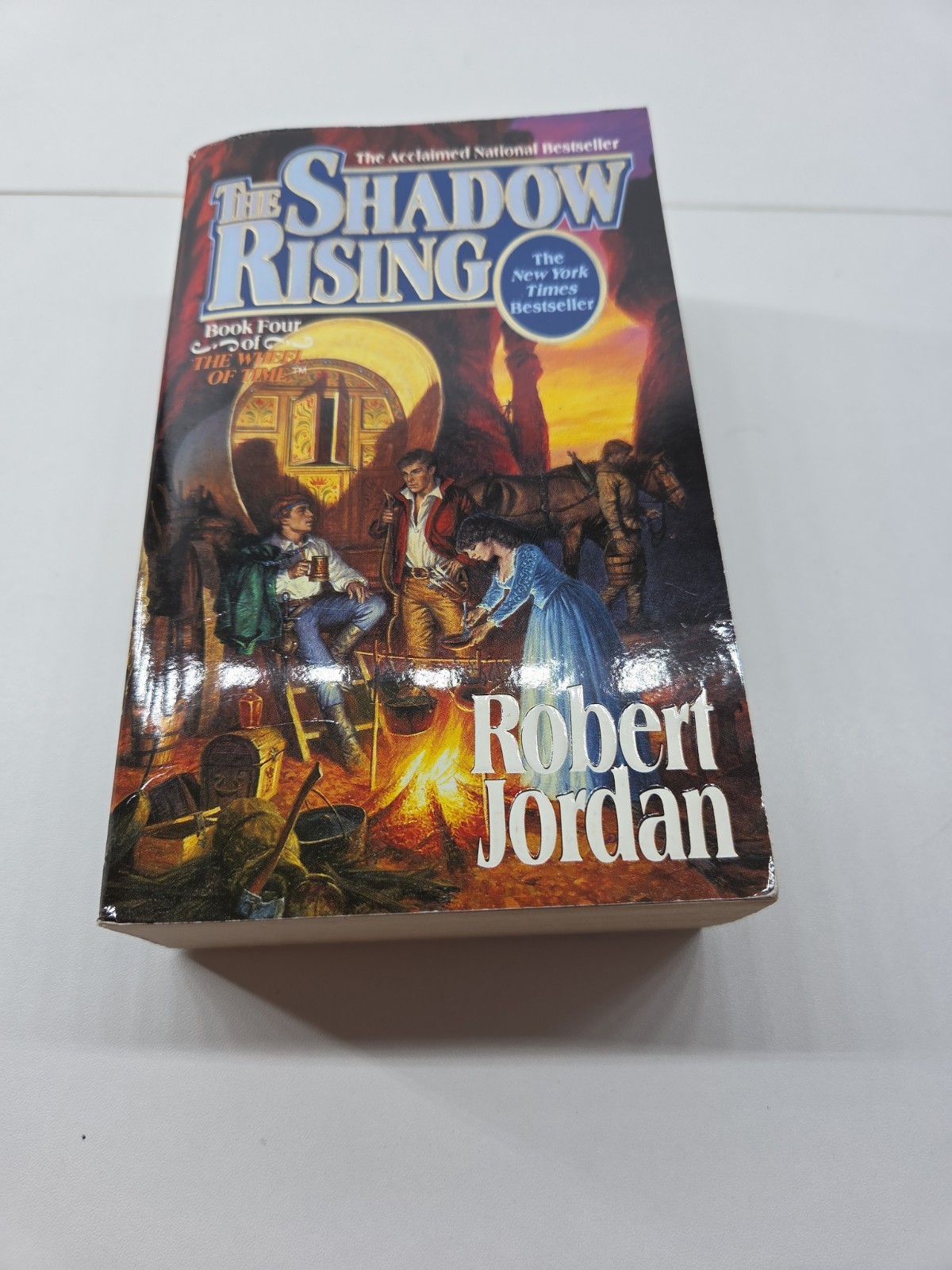 The Shadow Rising Wheel Of Time Book 4 Robert Jordan 1st Market Edition 1993