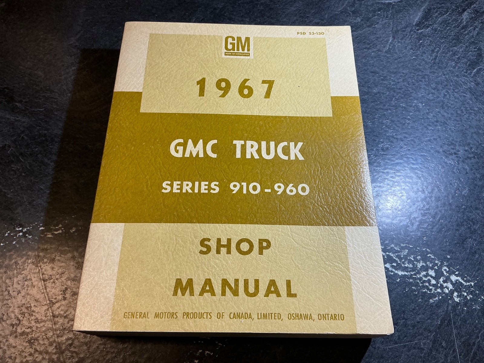 1967 GMC Truck Series 910-960 Shop Manual Canada Suburban Handi-Van 920