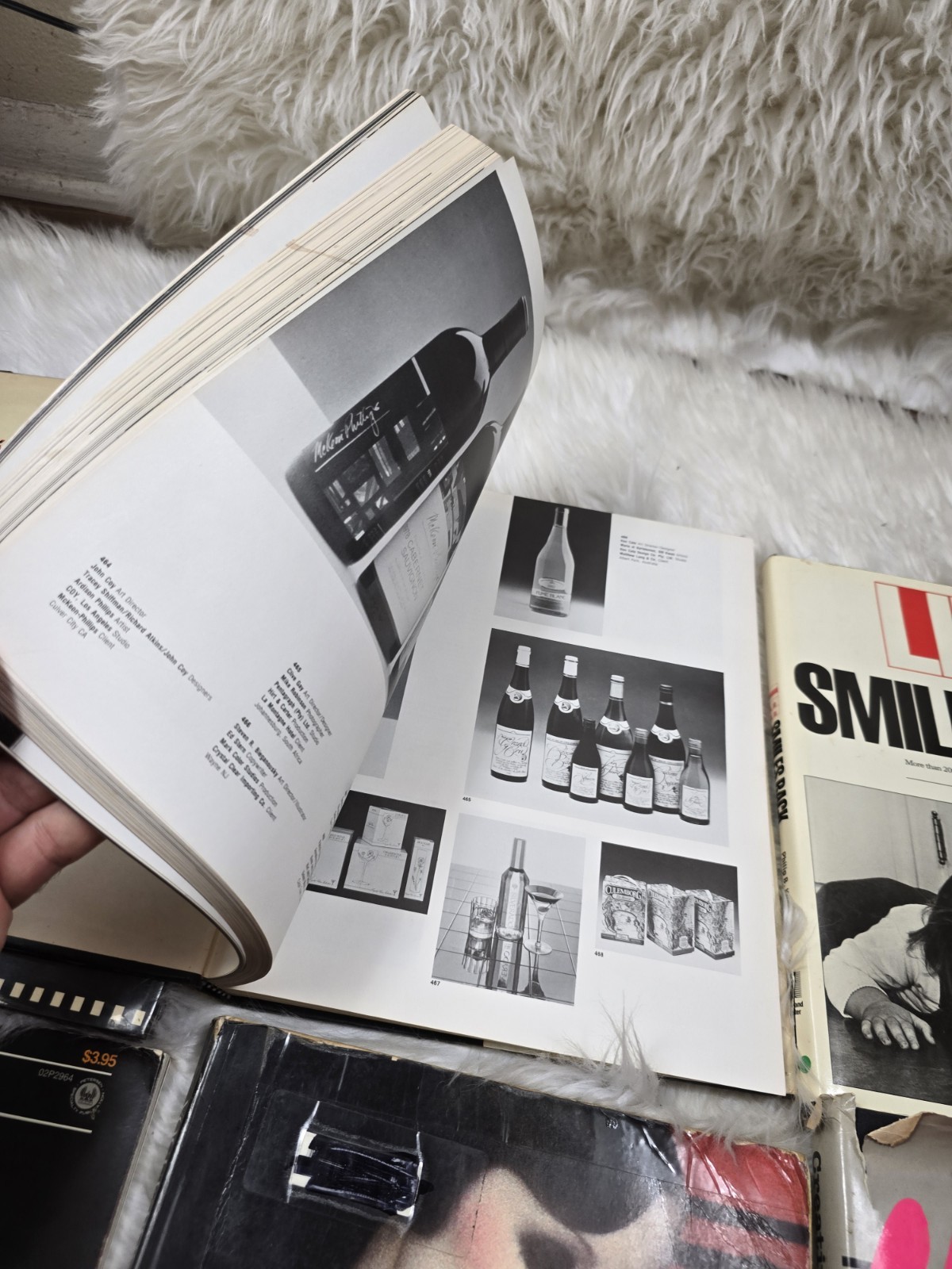 6 Vintage Art Design Annimation Graphic Print Coffee Table Books Photo B12 LIFE