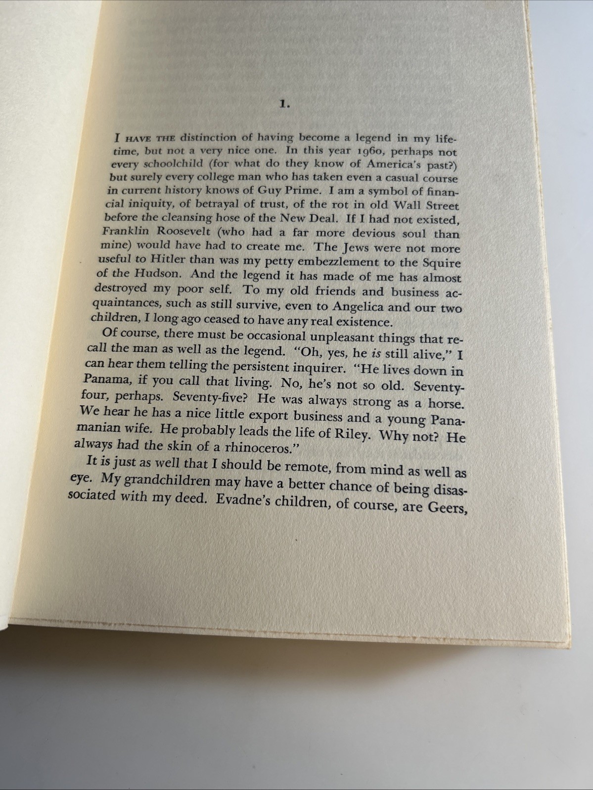 The Embezzler, by Louis Auchincloss, 1966 HC FIRST PRINTING 2914