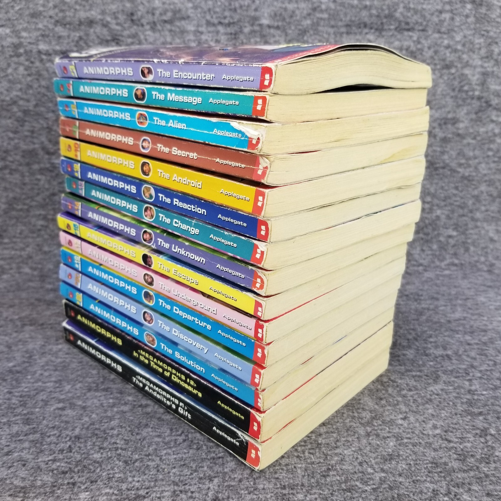 ✅Lot Of 15 | 13-Animorphs by K.A. Applegate+ 2-Megamorphs PB Chapter Book Series