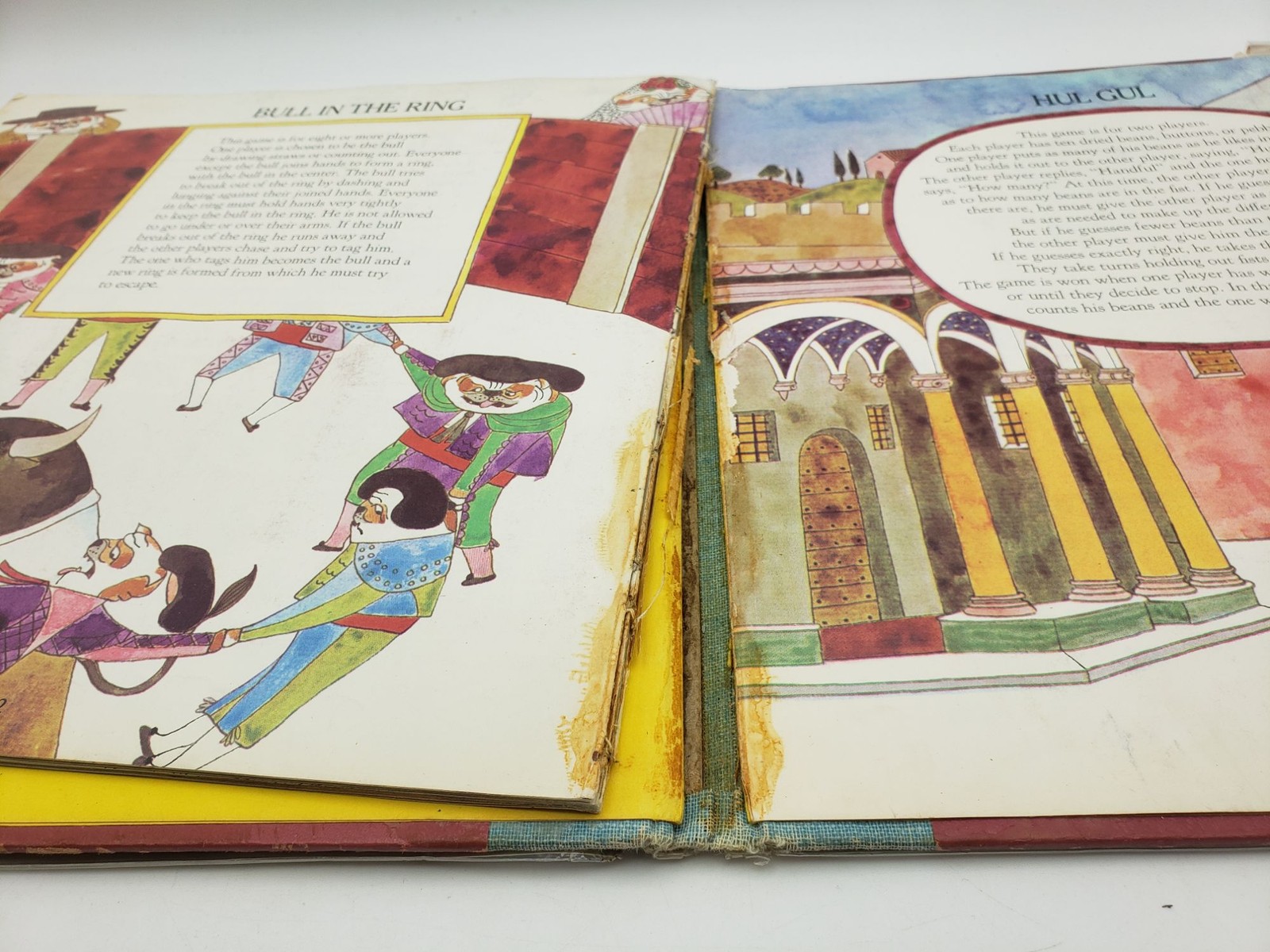 Games And How To Play Them Hardback Book Anne Rockwell Vintage