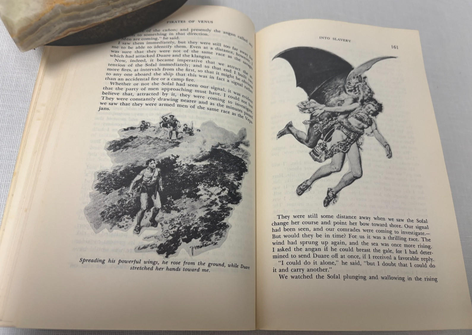 Pirates Of Venus & Lost On Venus Edgar Rice Burroughs unabridged ed VG 63 tr pbk