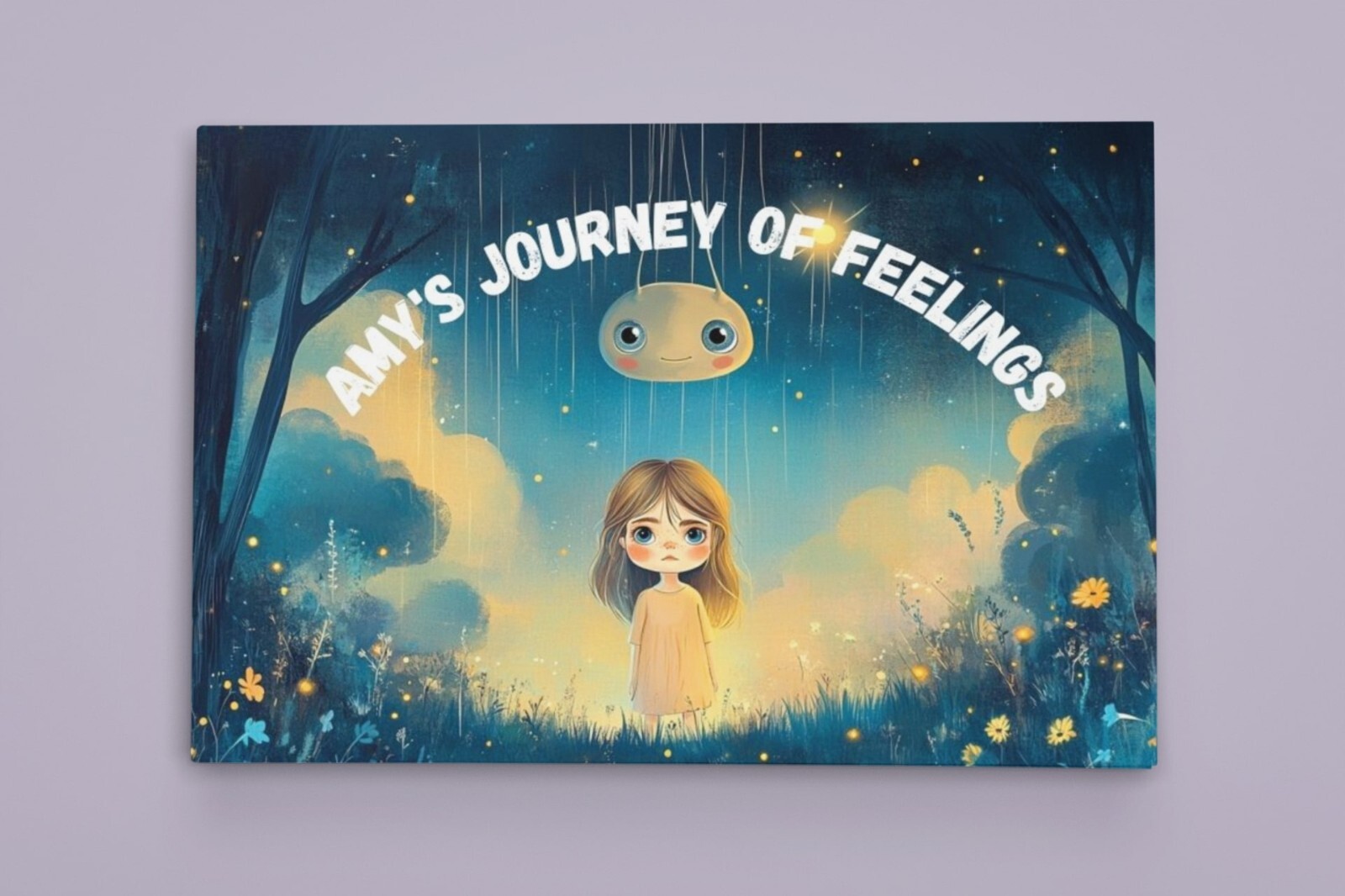 Personalized Kids’ Emotional Journey Storybook – Custom Name & Illustrated Face