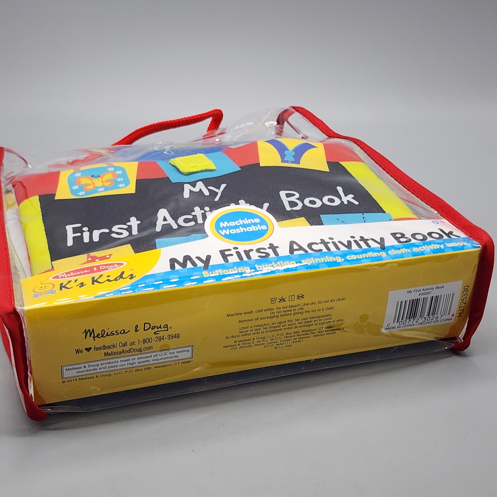 Melissa & Doug K’s Kids MY FIRST ACTIVITY BOOK For Early Learners Ages 0-2 – NEW