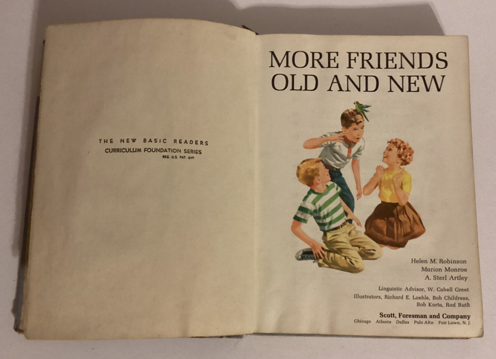 More Friends Old And New 1963 New Basic Readers Curriculum Foundation Series