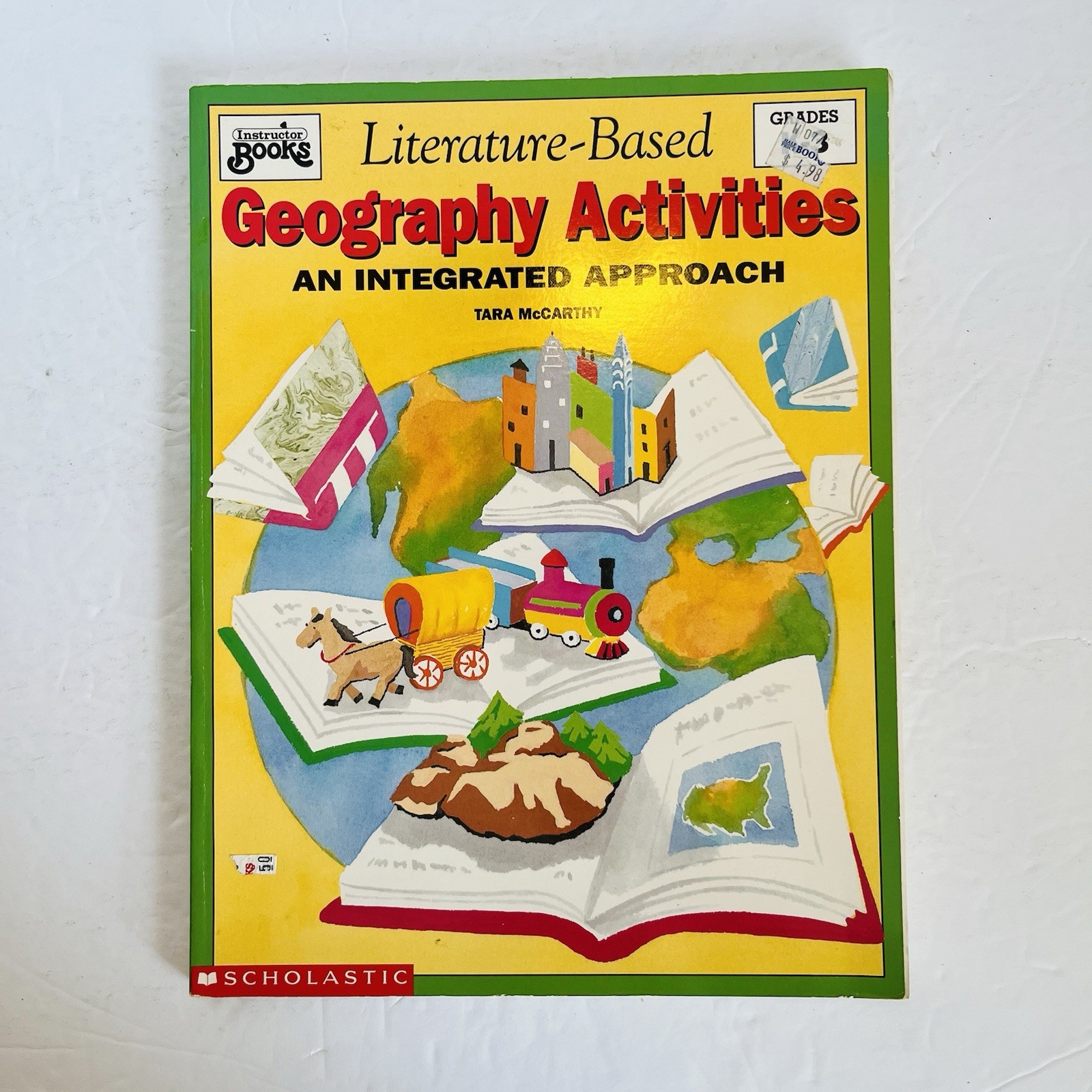 Lot 4 Childrens Geography Books Atlas Map Skills Social Studies Homeschool
