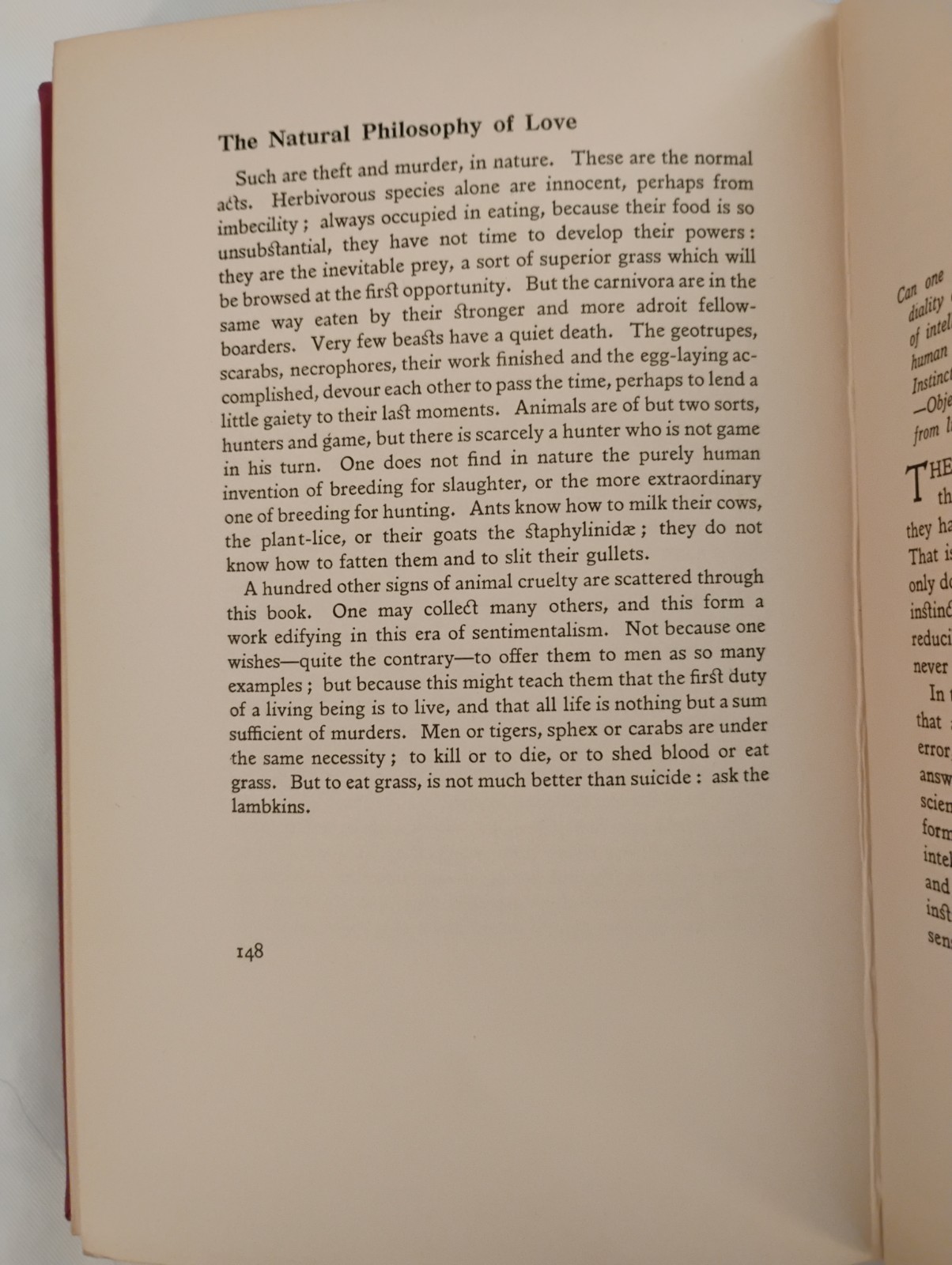 1931 The natural philosophy of love Remy De Gourmont privately printed Rarity