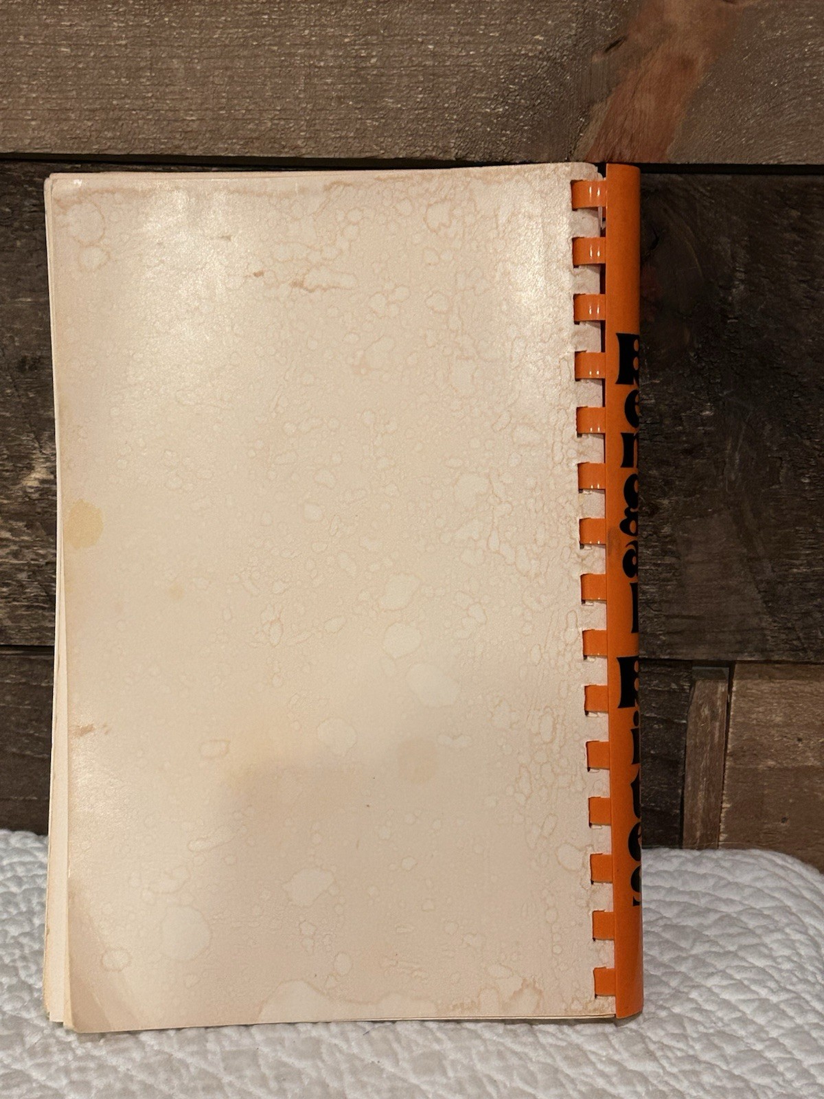 1984 Bengal Bites Cincinnati Bengals Wives’ Cookbook Spiral Bound 127 Pages