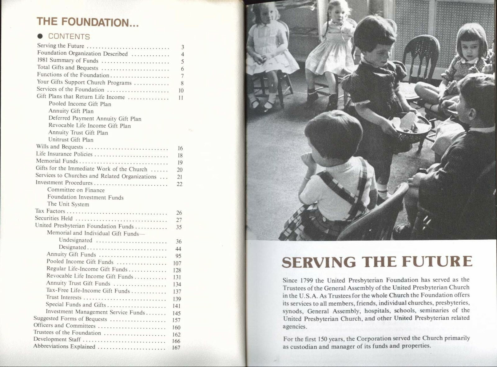 Serving in the Future United Presbyterian Foundation